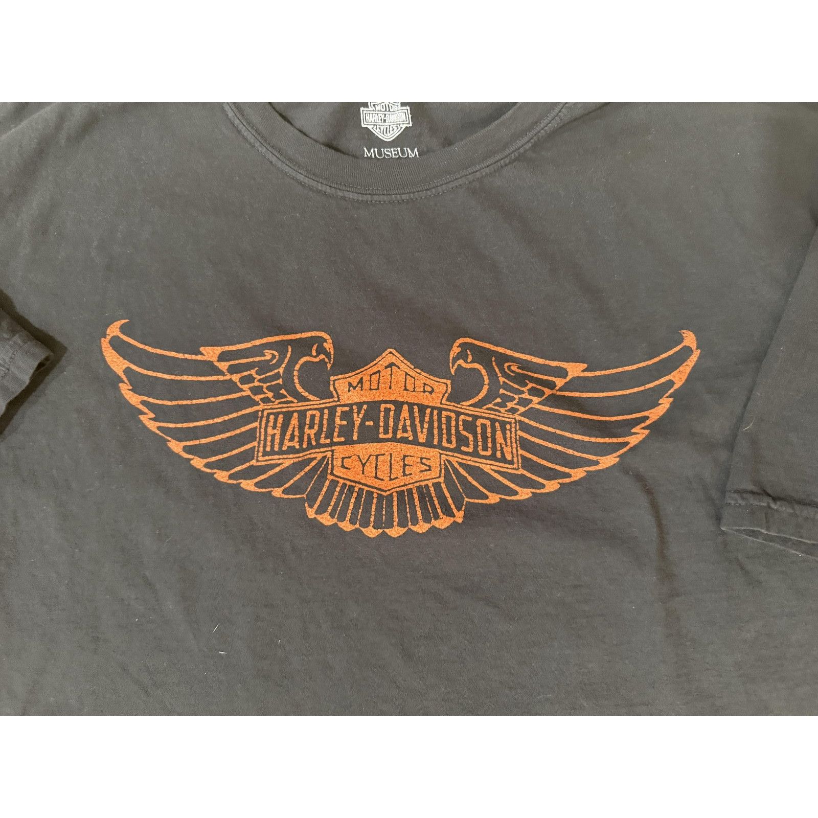 Harley Davidson Harley-Davidson Museum TShirt Mens 2XL Black Milwaukee Eagle Size US XXL / EU 58 / 5 - 3 Thumbnail