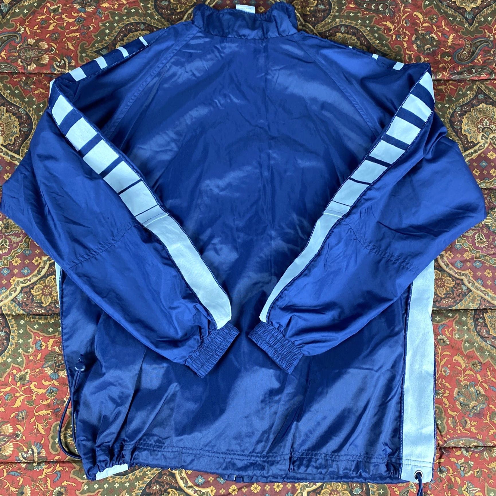Adidas VINTAGE Adidas Team Windbreaker Jacket Soccer Mens M Blue Size US M / EU 48-50 / 2 - 5 Thumbnail
