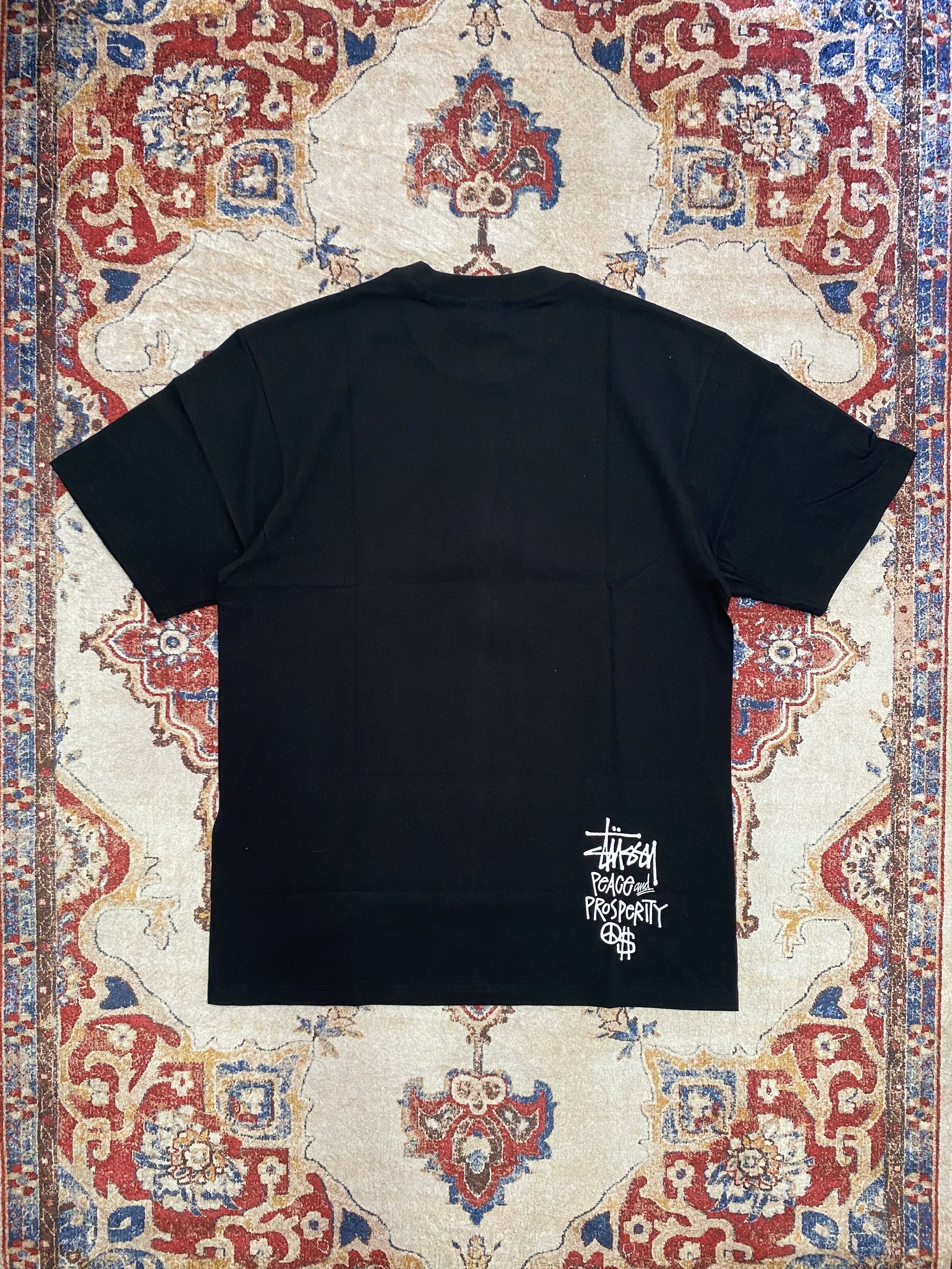 Stussy Stussy Peace & Prosperity Tee Size US M / EU 48-50 / 2 - 2 Thumbnail