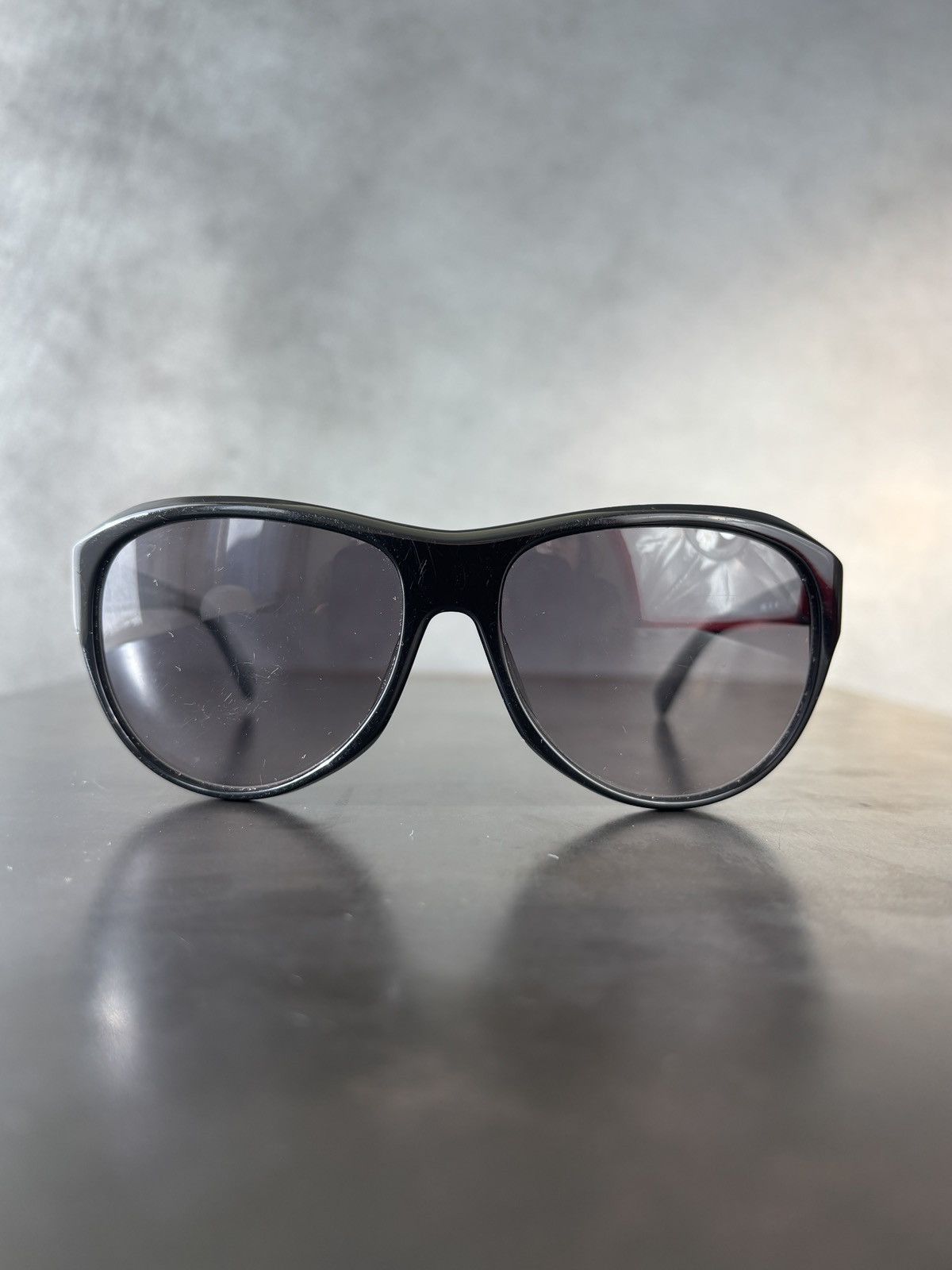 Jil Sander Sunglasses JS 695S Black Made in Italy 2000s VTG