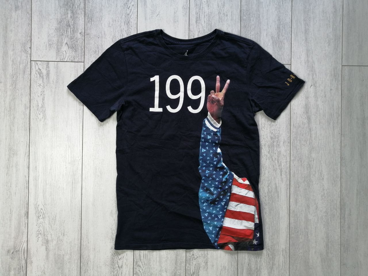 1992 Nike Michael Jordan Ham dunk Tシャツ Nike MICHAEL JORDAN 3:51 Slam Dunk NIKE AIR JORDAN Tee | Grailed
