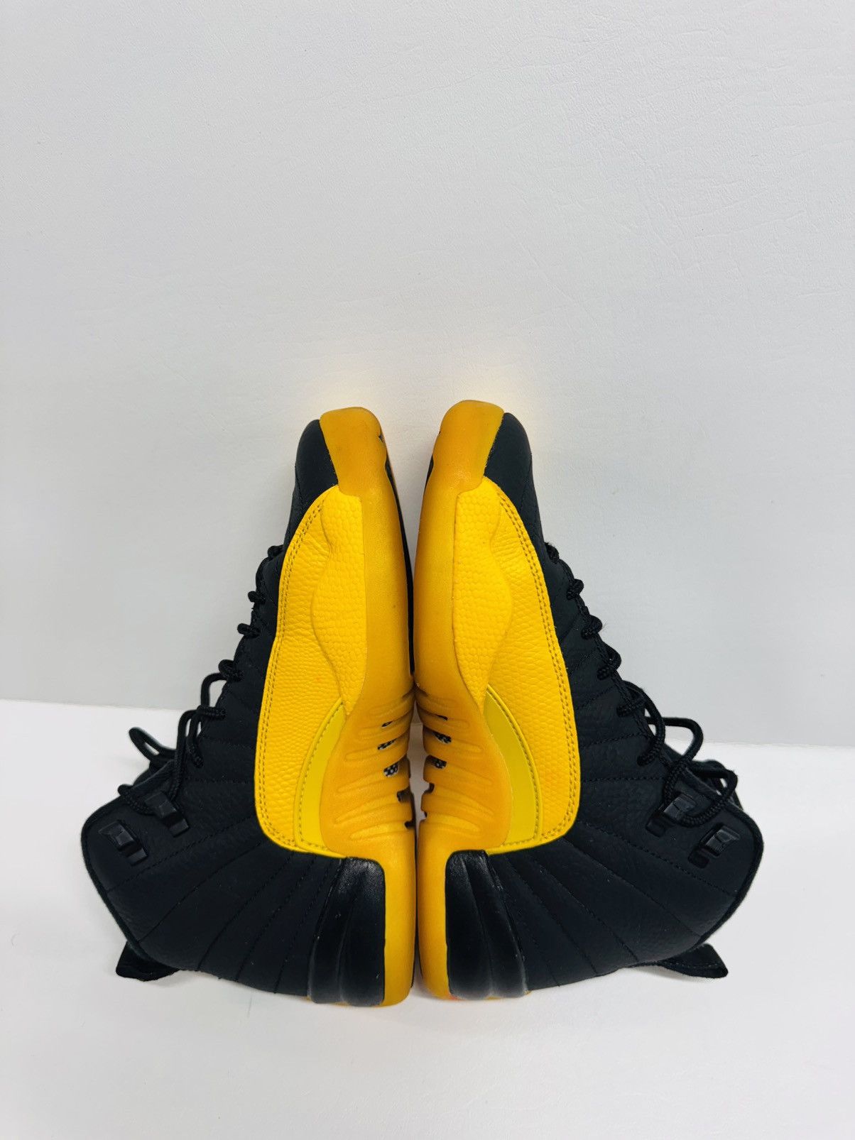 Jordan Brand Air Jordan 12 Retro Black University Gold Size US 5.5 / EU 38 - 3 Thumbnail