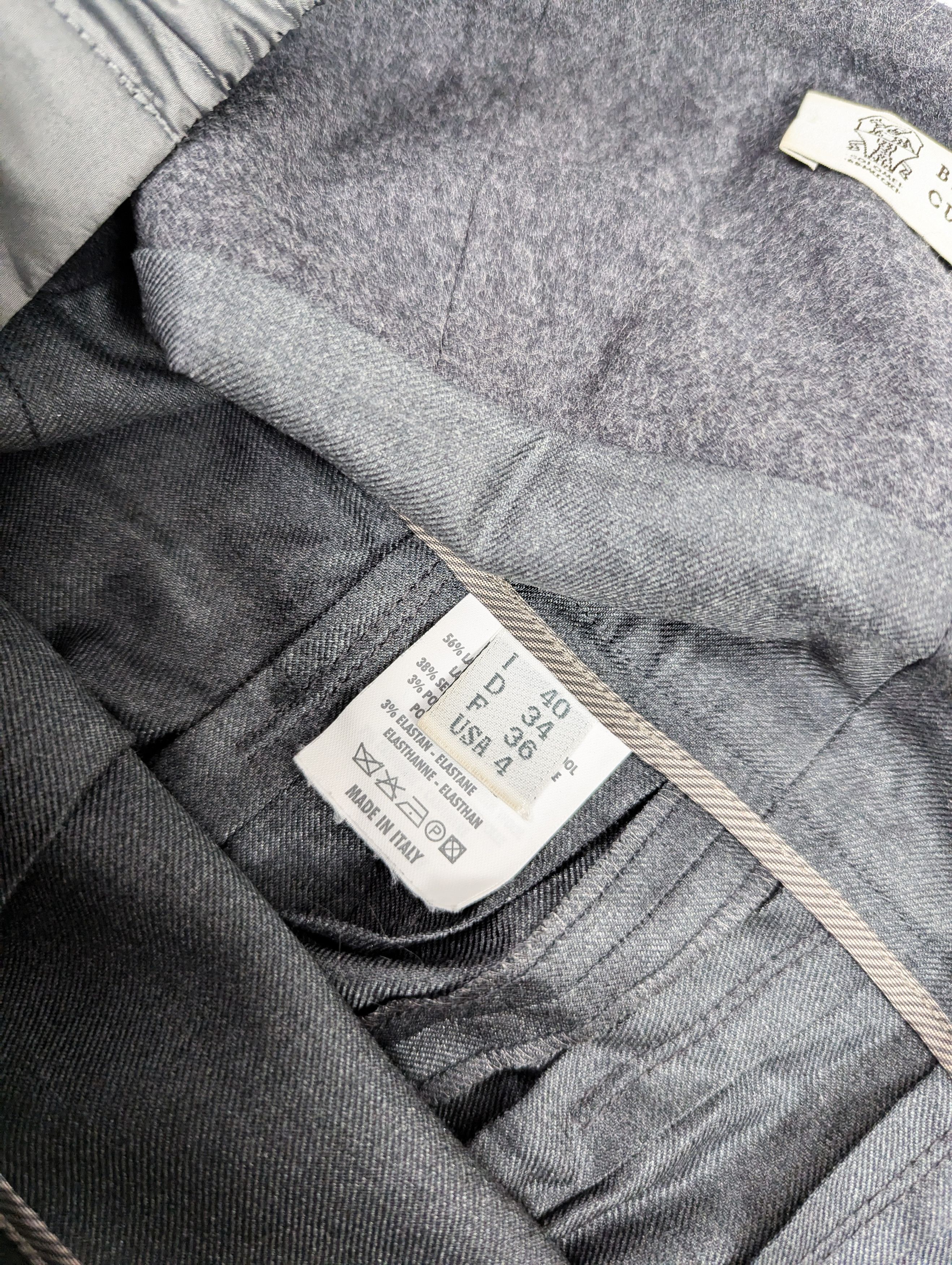 Brunello Cucinelli Brunello Cucinelli wool grey dress Size S / US 4 / IT 40 - 6 Thumbnail