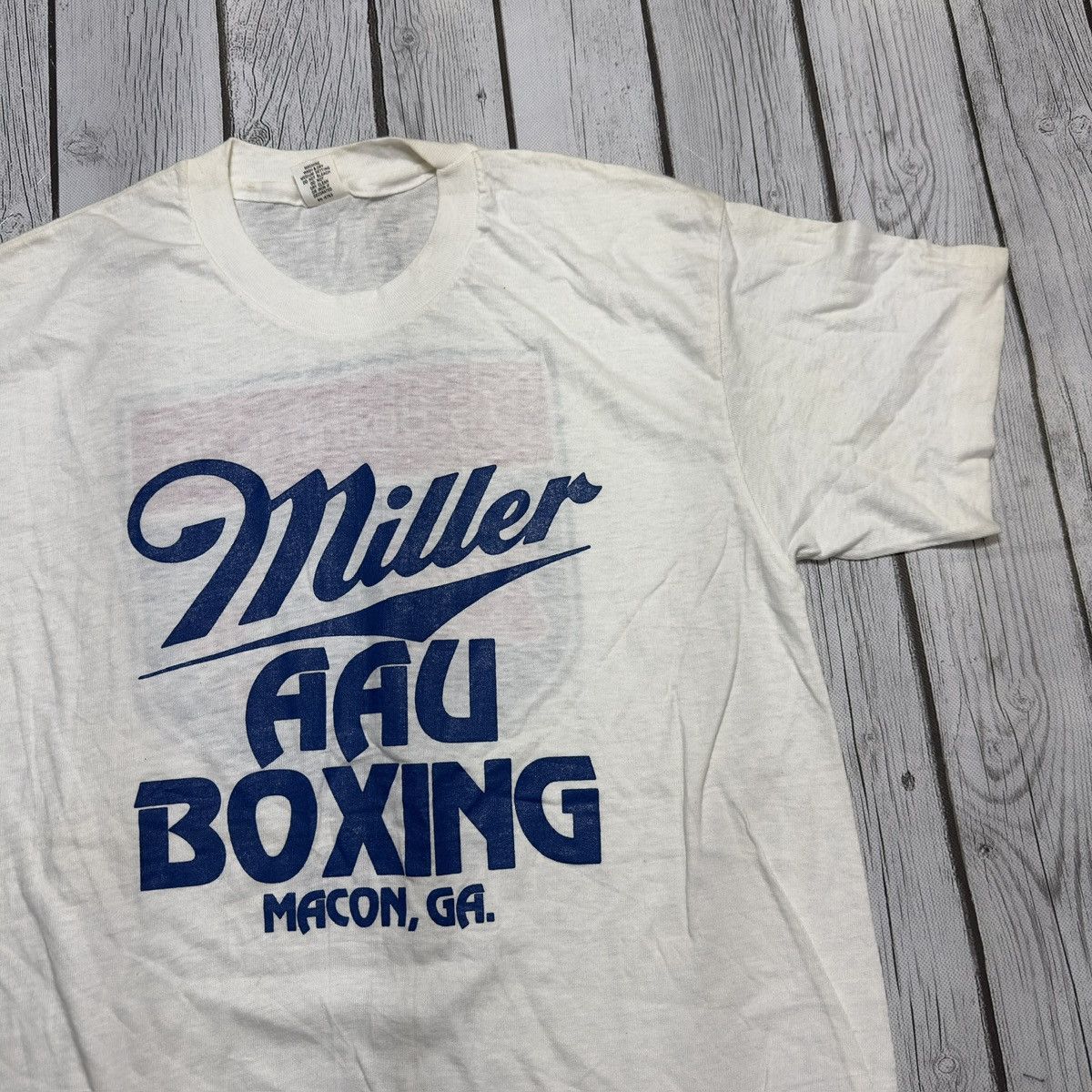 Hanes × Vintage Vintage US Boxing Team tee Size US M / EU 48-50 / 2 - 3 Thumbnail