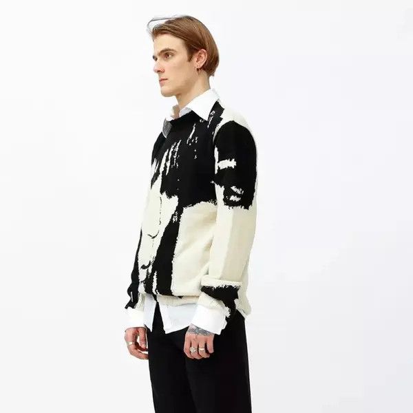 VIBE Streetwear Punk Anime Retro Pullover Sweater with graphic Size US L / EU 52-54 / 3 - 3 Thumbnail