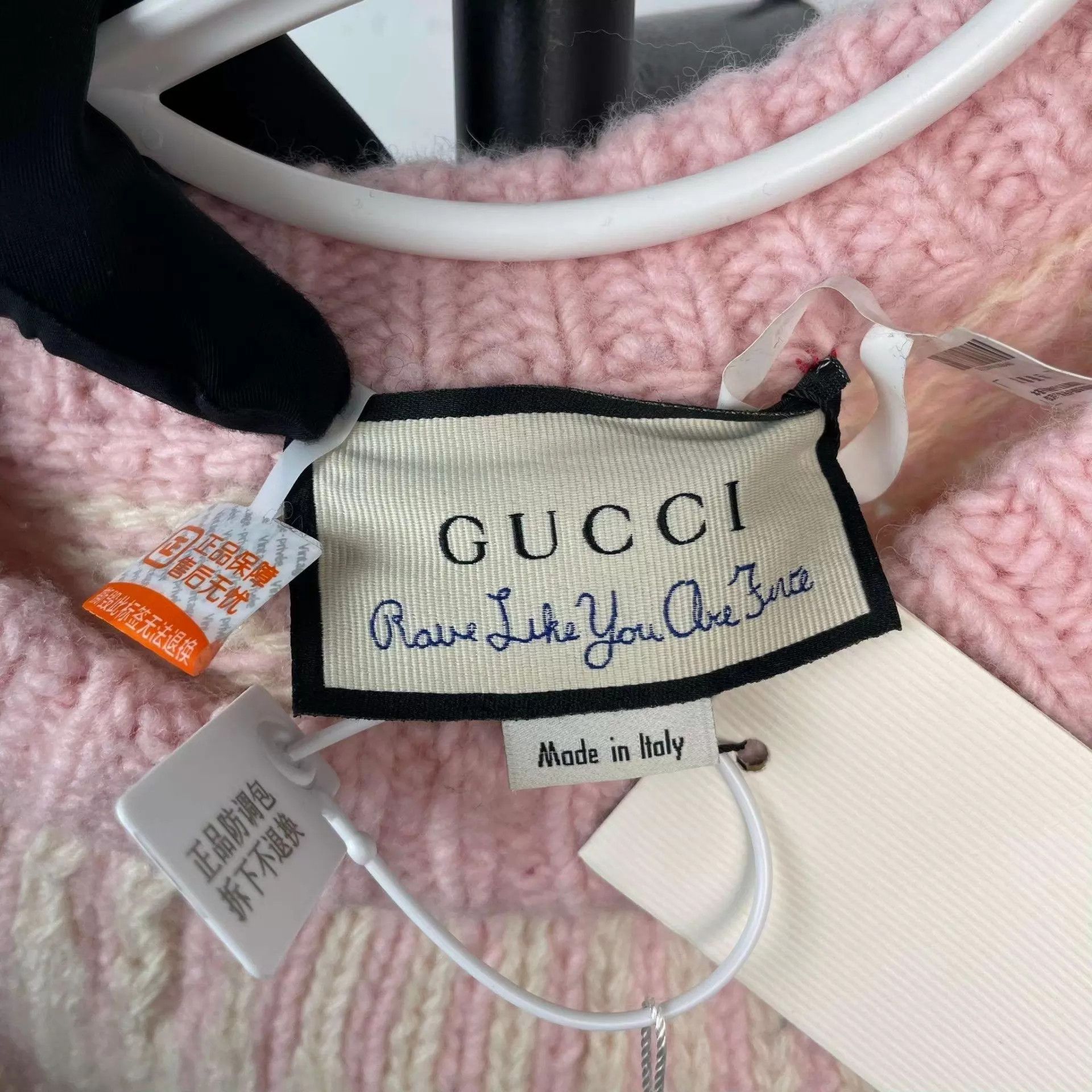 Gucci Gucci wool sweater pink M new with tags Size M / US 6-8 / IT 42-44 - 4 Thumbnail