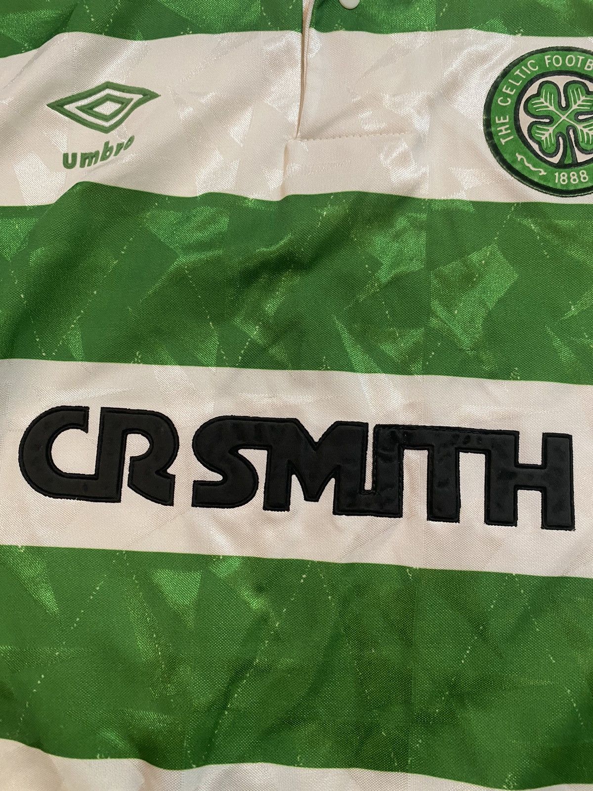 Umbro × Vintage Celtic 1989/1991 home jersey football soccer t shirt Size US M / EU 48-50 / 2 - 6 Thumbnail
