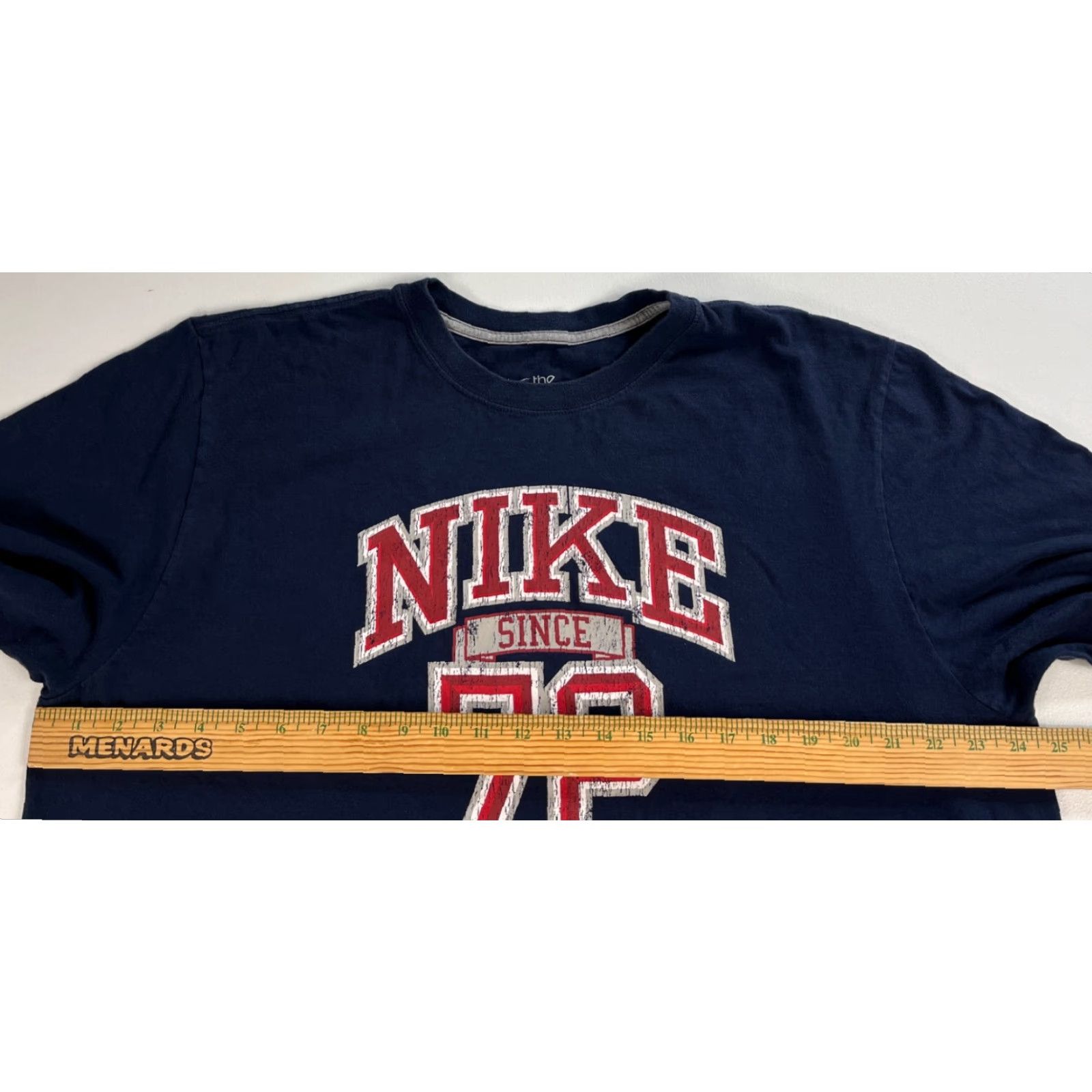 Nike VINTAGE Nike T-Shirt Men’s 2XL Since 72 Crew Neck Short Sleeve Blue 2000s Sports Graphic Mar/Converse? Size US XXL / EU 58 / 5 - 8 Thumbnail