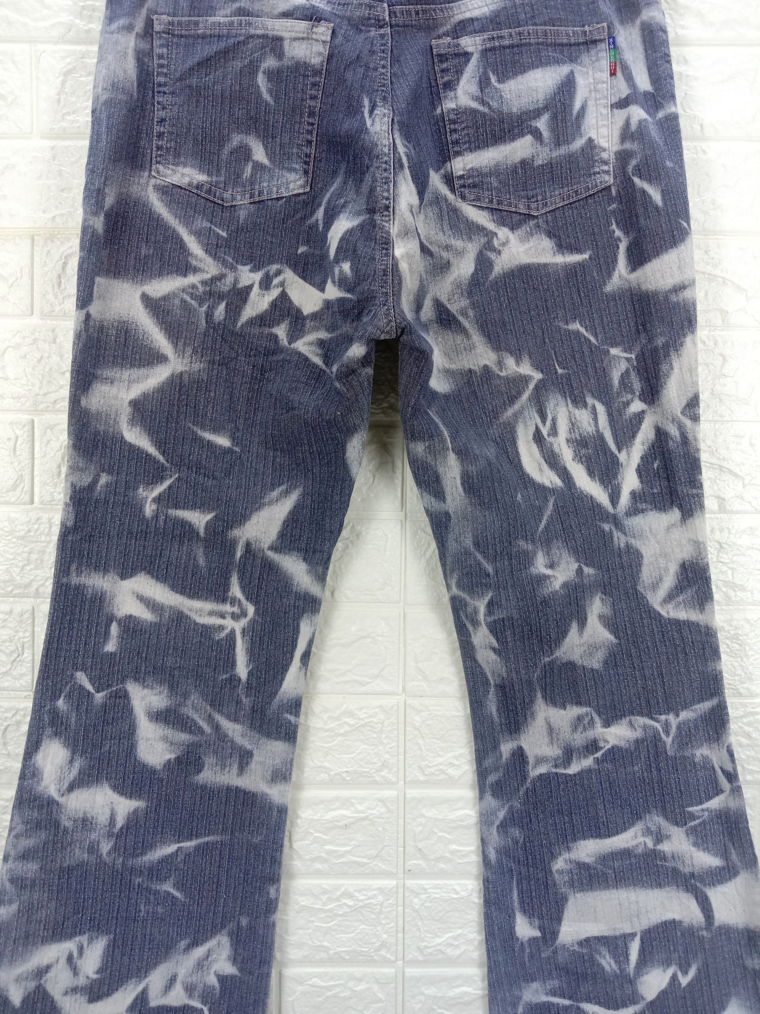 Beauty Beast Flare Jeans Japanese Bleach Bell Bottom Denim Size US 32 / EU 48 - 7 Thumbnail