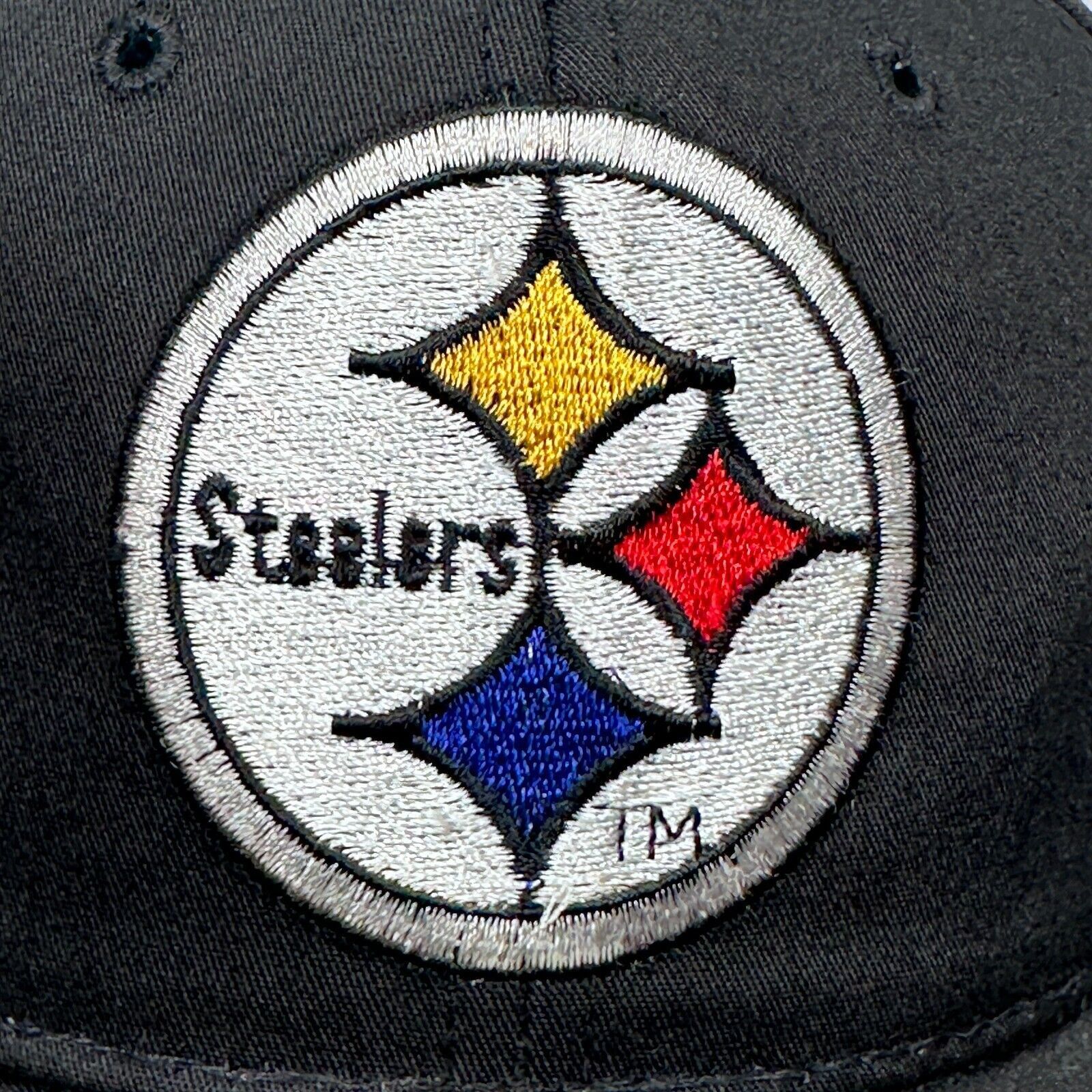 Starter Vintage Starter Pittsburg Steelers Snapback Hat Mens Black Size ONE SIZE - 2 Thumbnail