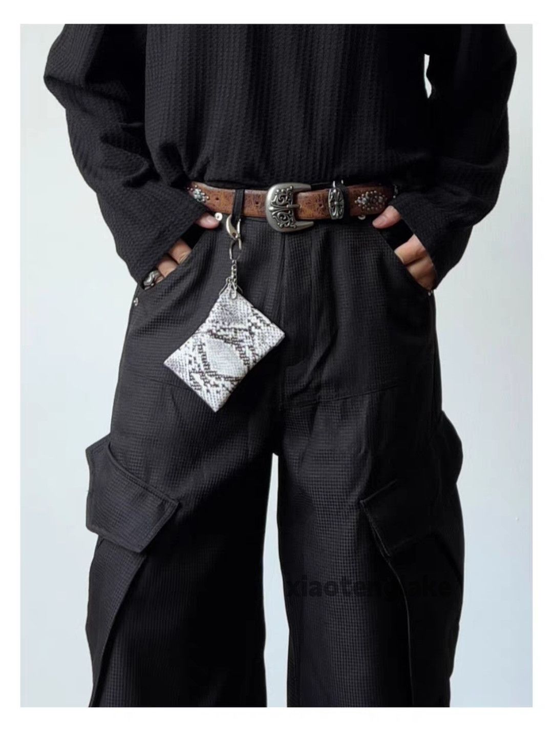Vintage Xz outdoor utility military tactical wide Leg cargo pants Size US 30 / EU 46 - 6 Thumbnail