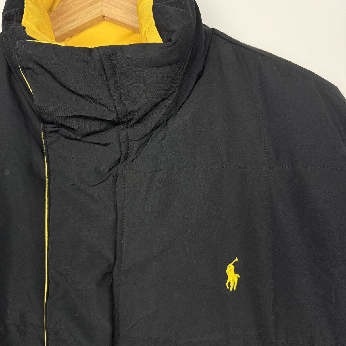 Polo Ralph Lauren Vintage 90s Polo Ralph Lauren Reversible Puffer Jacket Size US M / EU 48-50 / 2 - 2 Thumbnail