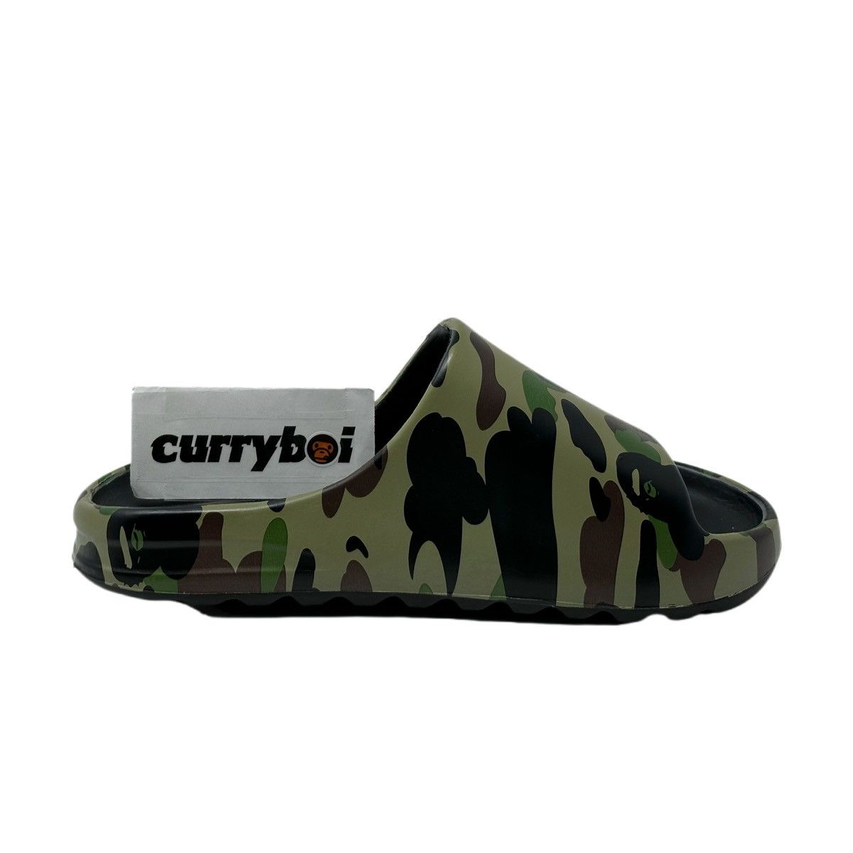 Bape A Bathing Ape 1st Camo Slide Green Size US 10 / EU 43 - 6 Thumbnail