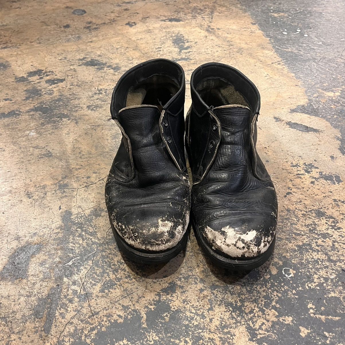 Vintage 1940’s Patina’d Vintage Boots Size US 12 / EU 45 - 2 Thumbnail