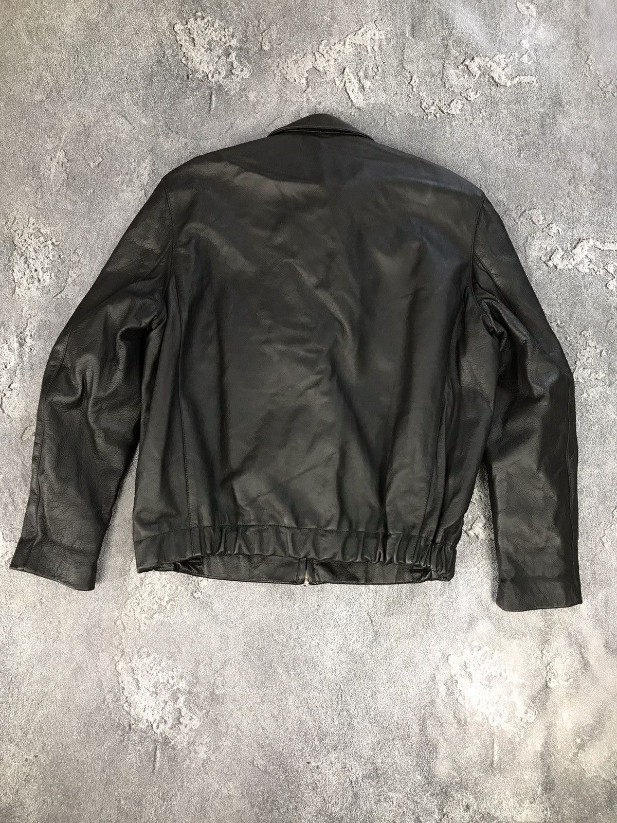 Vintage R.G.A Reportage Real Leather Flying Zip Up Jacket,Bomber Size US M / EU 48-50 / 2 - 4 Thumbnail