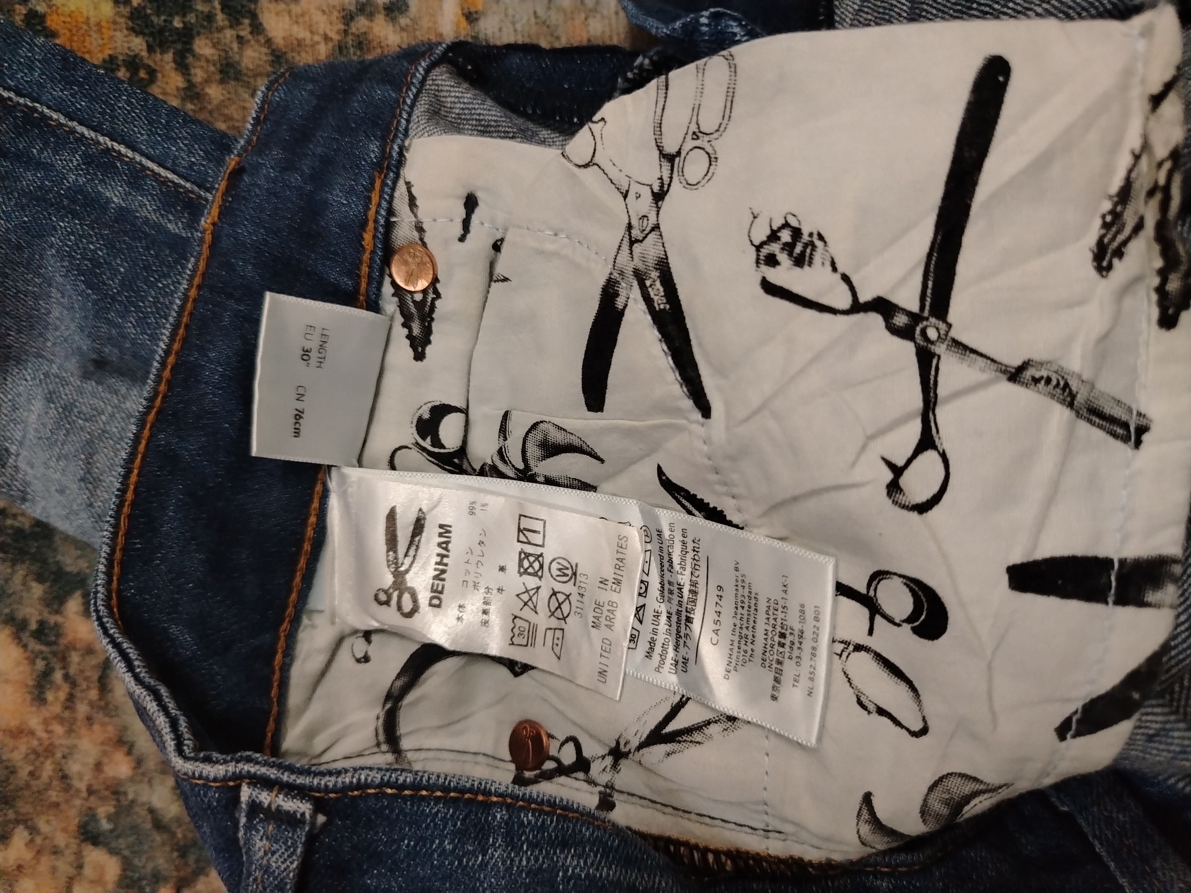 DENHAM Denham Sally Straight Fit jeans Size 30" / US 8 / IT 44 - 8 Thumbnail