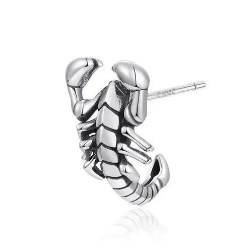 Vintage Scorpion Stud Earrings Size ONE SIZE - 4 Thumbnail