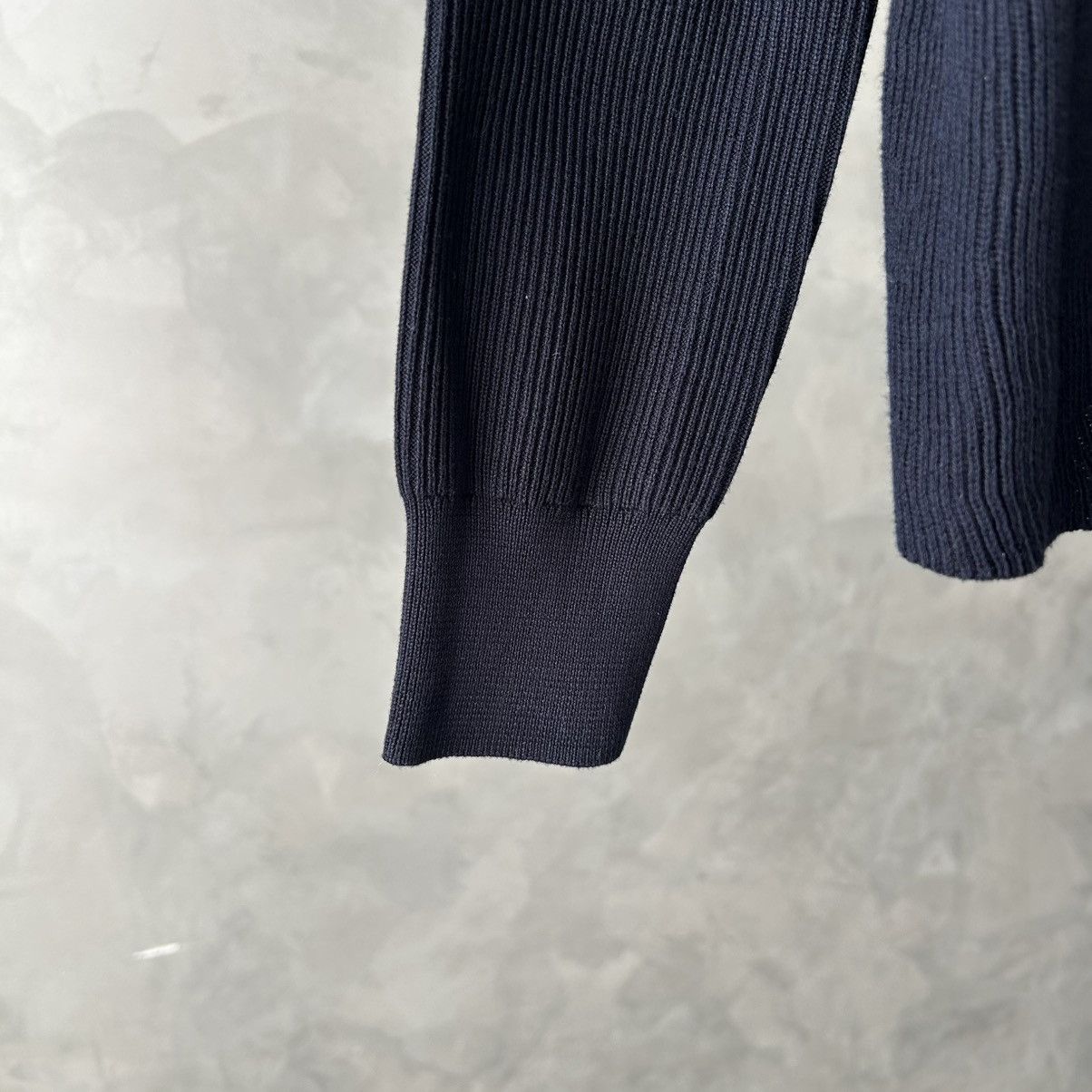 Dries Van Noten Dries Van Noten Ribbed Peplum Ruffle Neck Sweater I Size S / US 4 / IT 40 - 7 Thumbnail