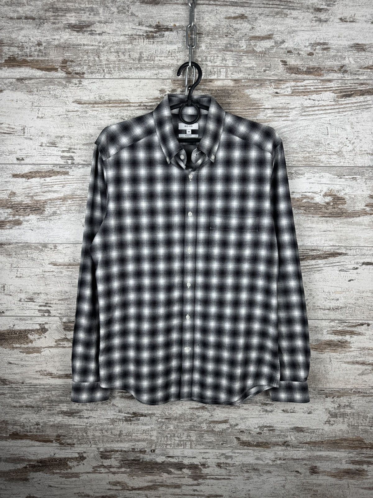 Reiss Mens Vintage Reiss shirts button up luxury size M Size US M / EU 48-50 / 2 - 2 Thumbnail