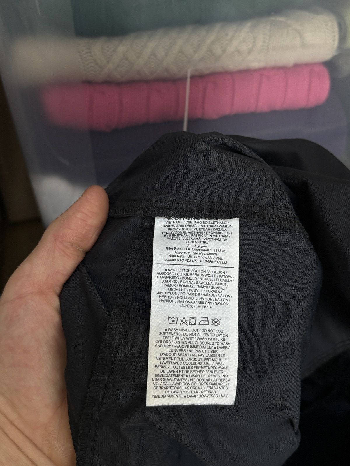 Nike Nike Tech Cargo Cotton Nylon Sweatpants Streetwear Size US 36 / EU 52 - 8 Thumbnail