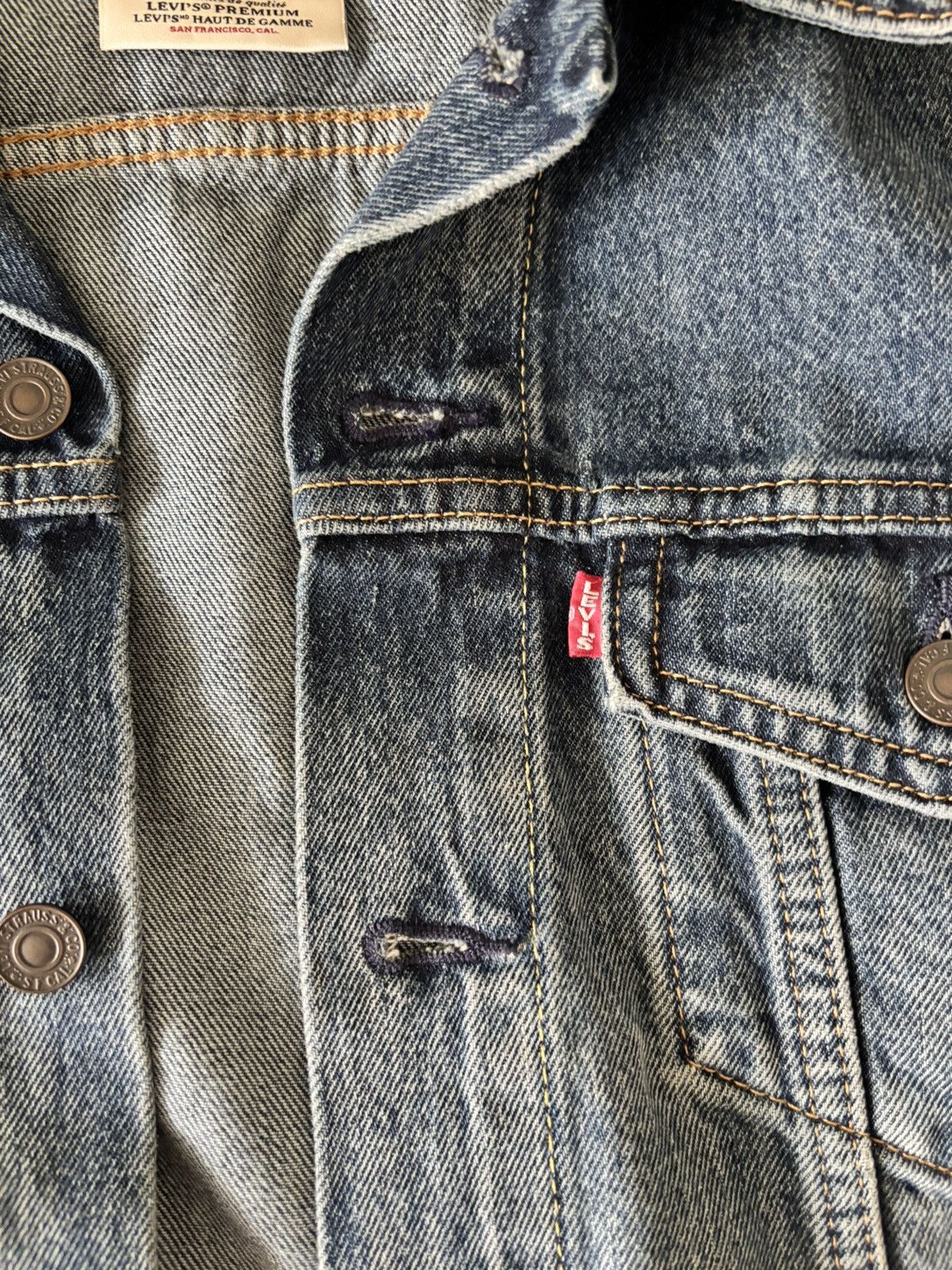 Levi's Levi’s Denim Trucker Jacket Size US M / EU 48-50 / 2 - 4 Thumbnail