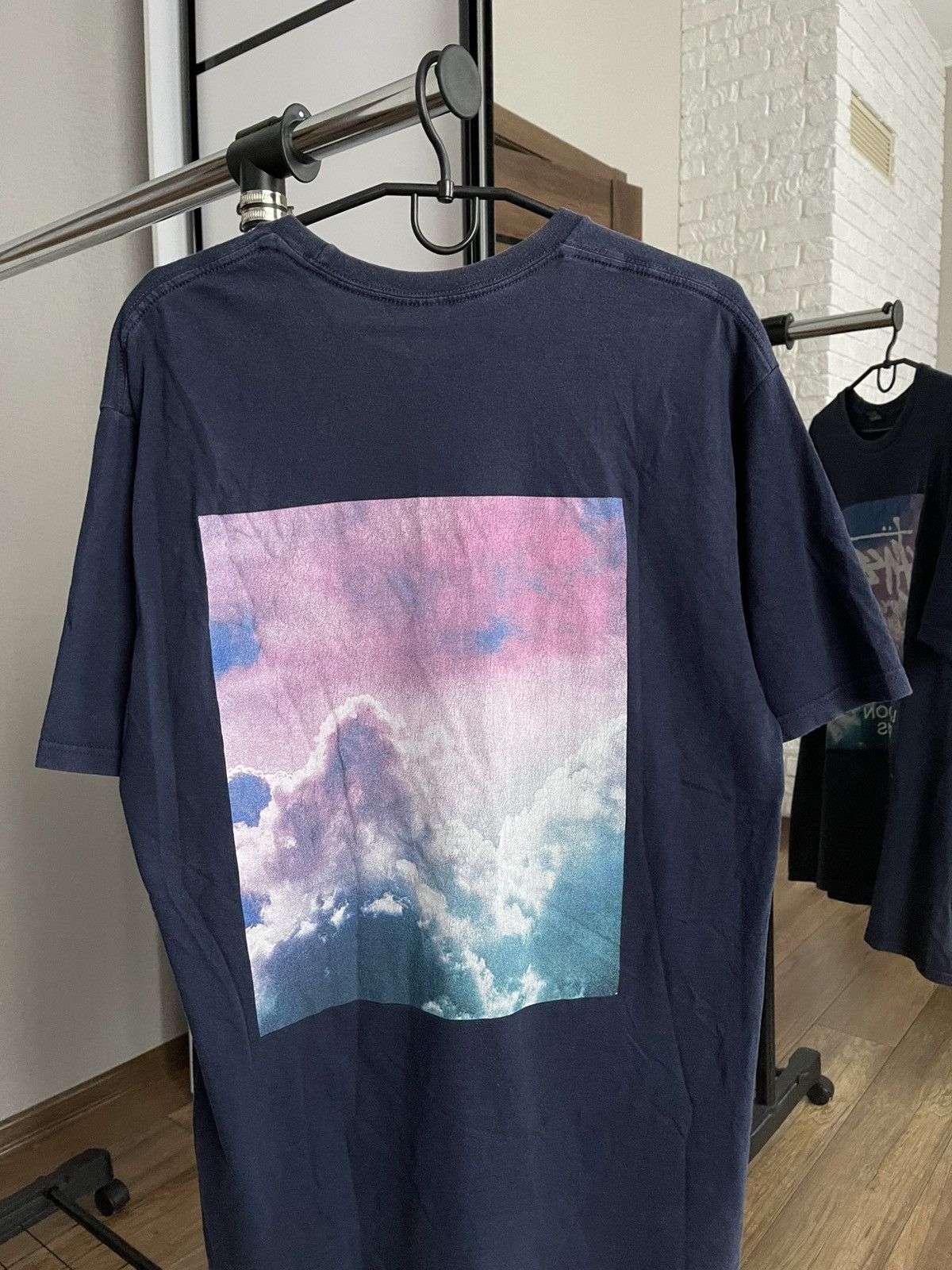 Stussy Stussy Clouds Vintage Big Logo T-Shirt Tee Size US L / EU 52-54 / 3 - 8 Thumbnail