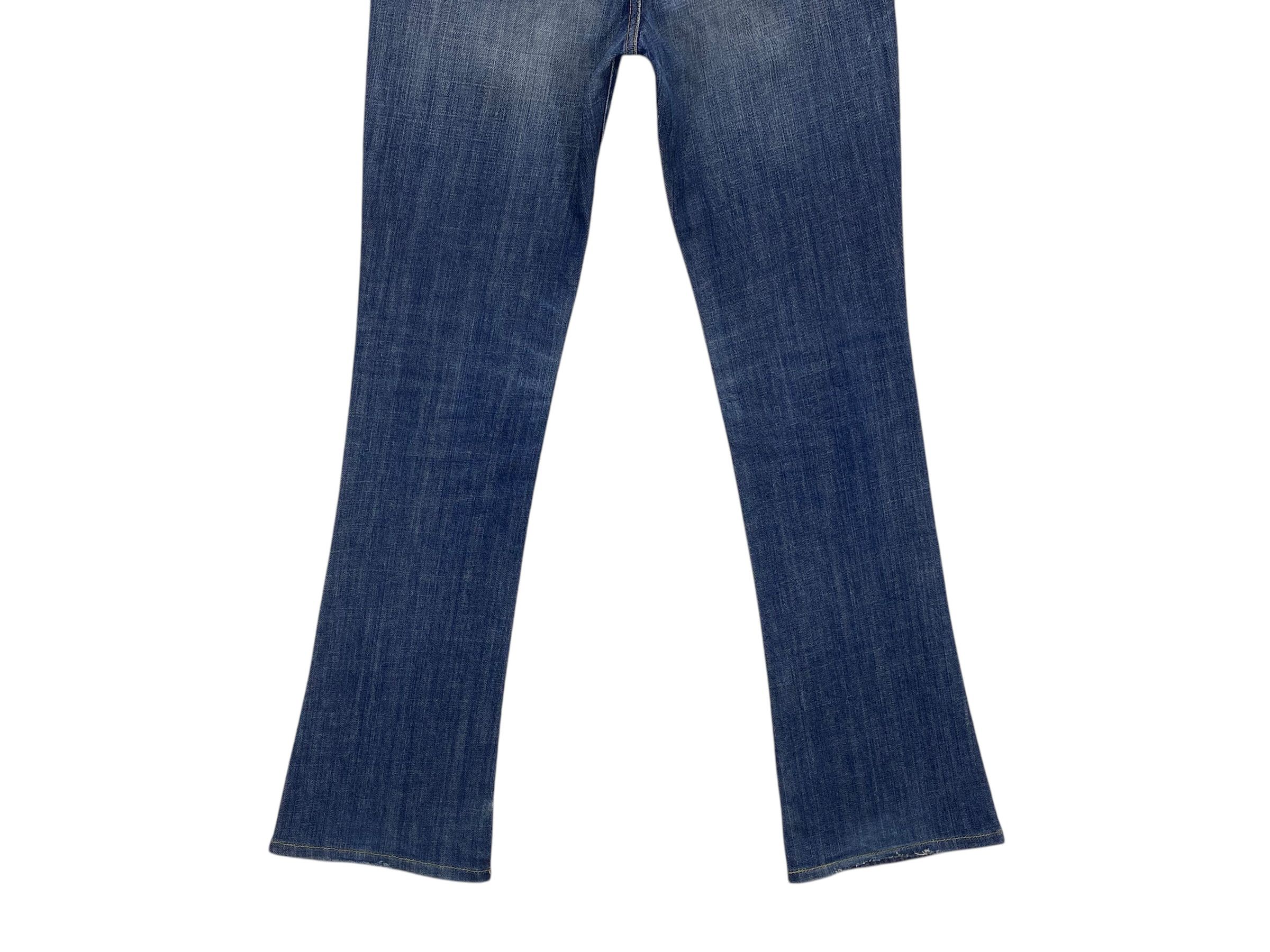 Japanese Brand × MOUSSY Moussy Jeans Flare Light Wash Jeans Low Rise Jeans Size 25" / US 0 / IT 36 - 7 Thumbnail