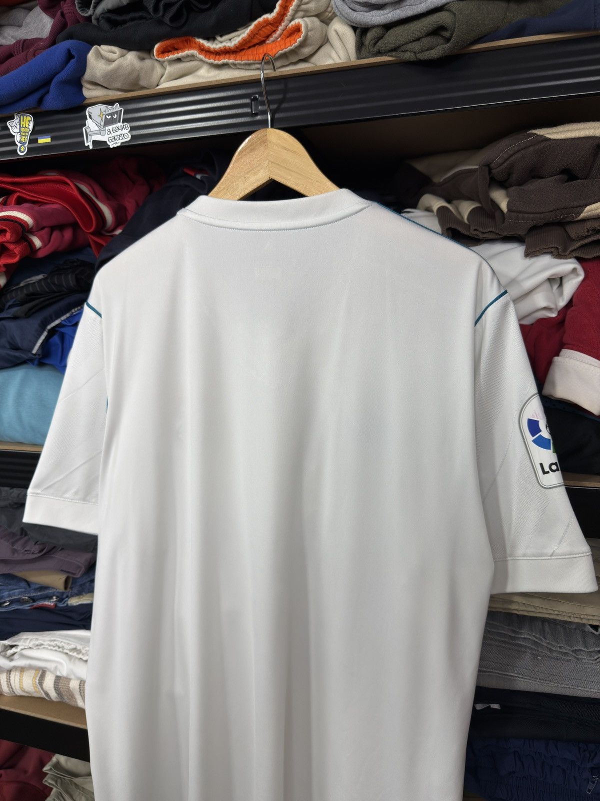 Adidas ADIDAS REAL MADRID 2017/2018 FOOTBALL SHIRT SOCCER JERSEY Size US XL / EU 56 / 4 - 14 Thumbnail