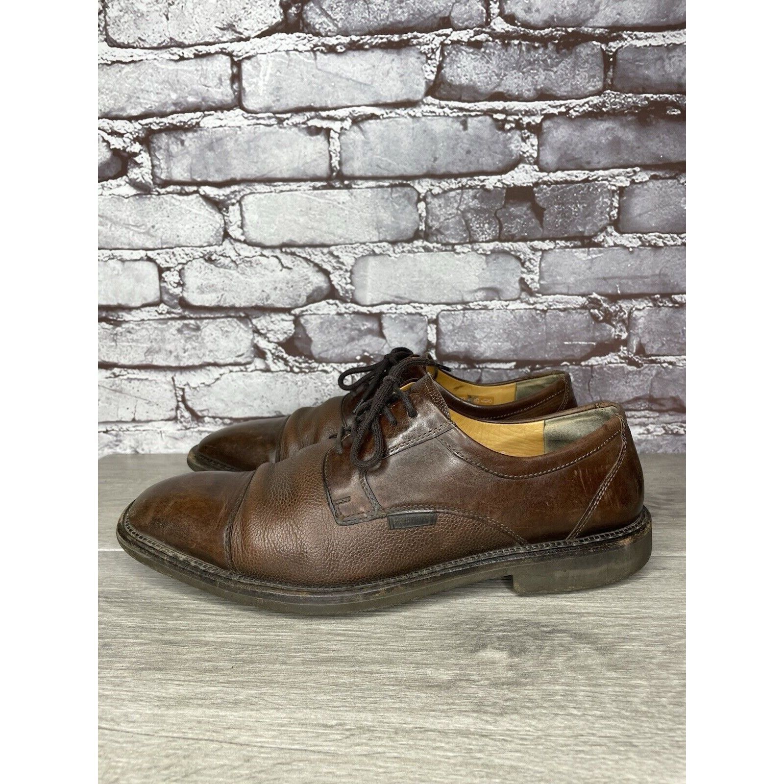Mephisto Mephisto Goodyear Welt Brown Leather Oxfords Cap Toe Shoes M Size US 9.5 / EU 42-43 - 22 Thumbnail