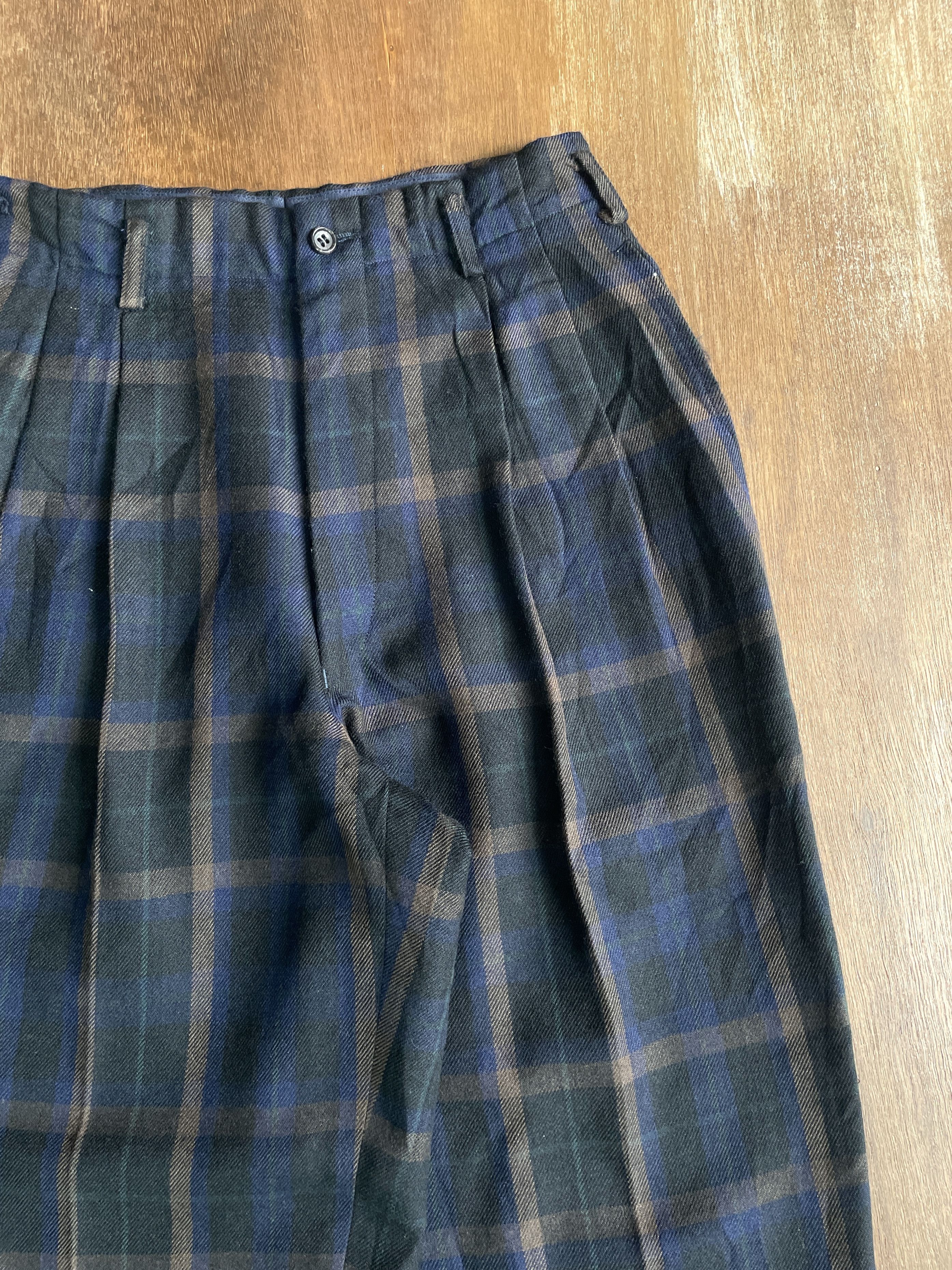 CDGH1990 Tartan Balloon Pants