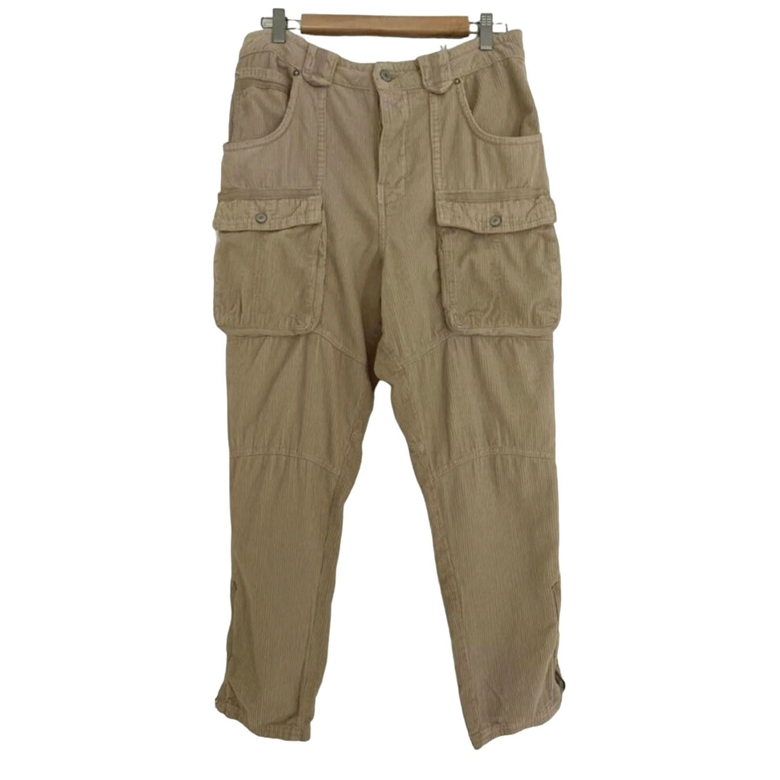 Free People New WTF London Calling Slouchy Cord Pants $198 SIZE 30 Size 30" / US 8 / IT 44 - 6 Thumbnail