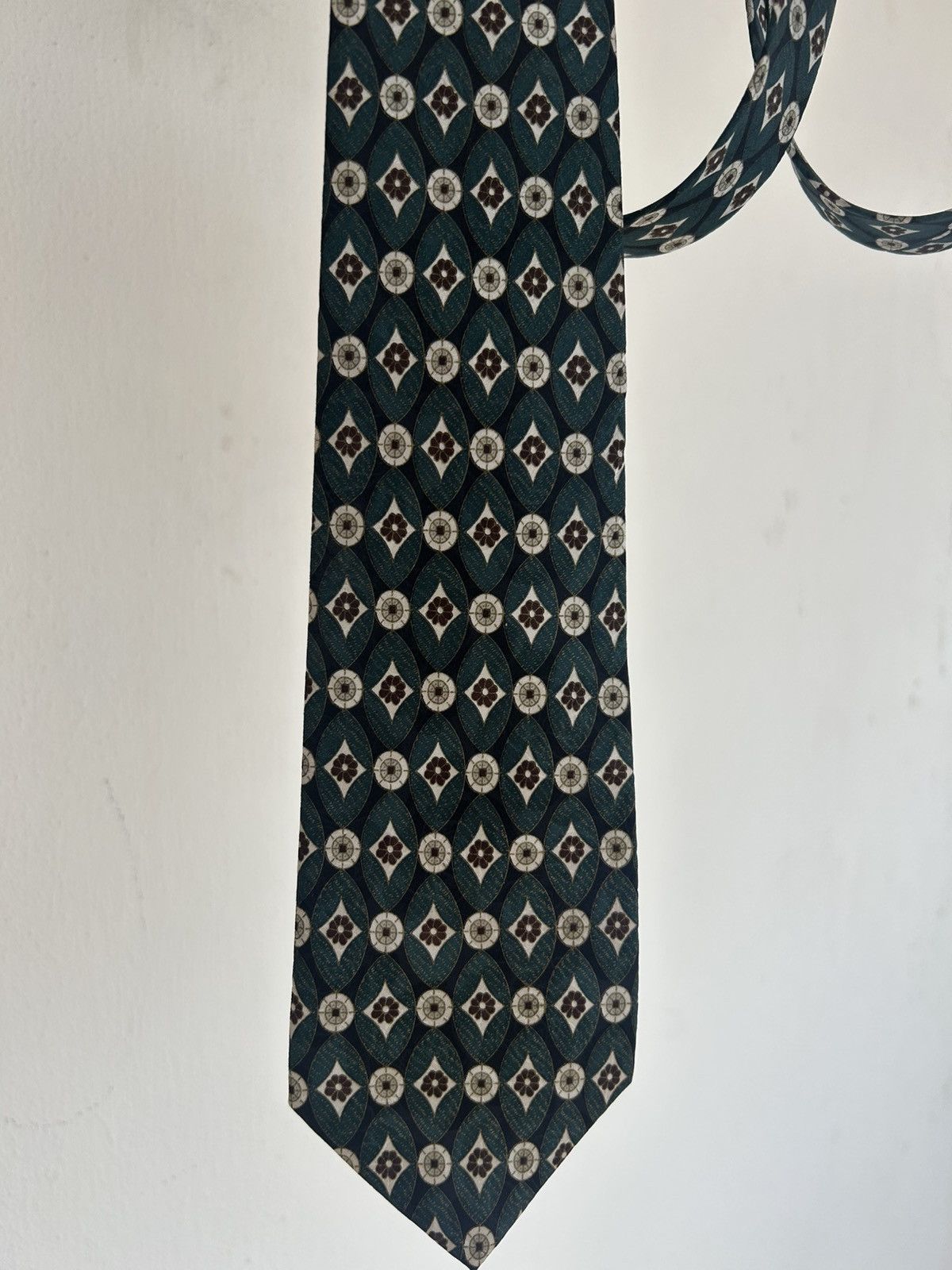 Other Progresso Italy Vintage Tie Green Size ONE SIZE - 3 Thumbnail