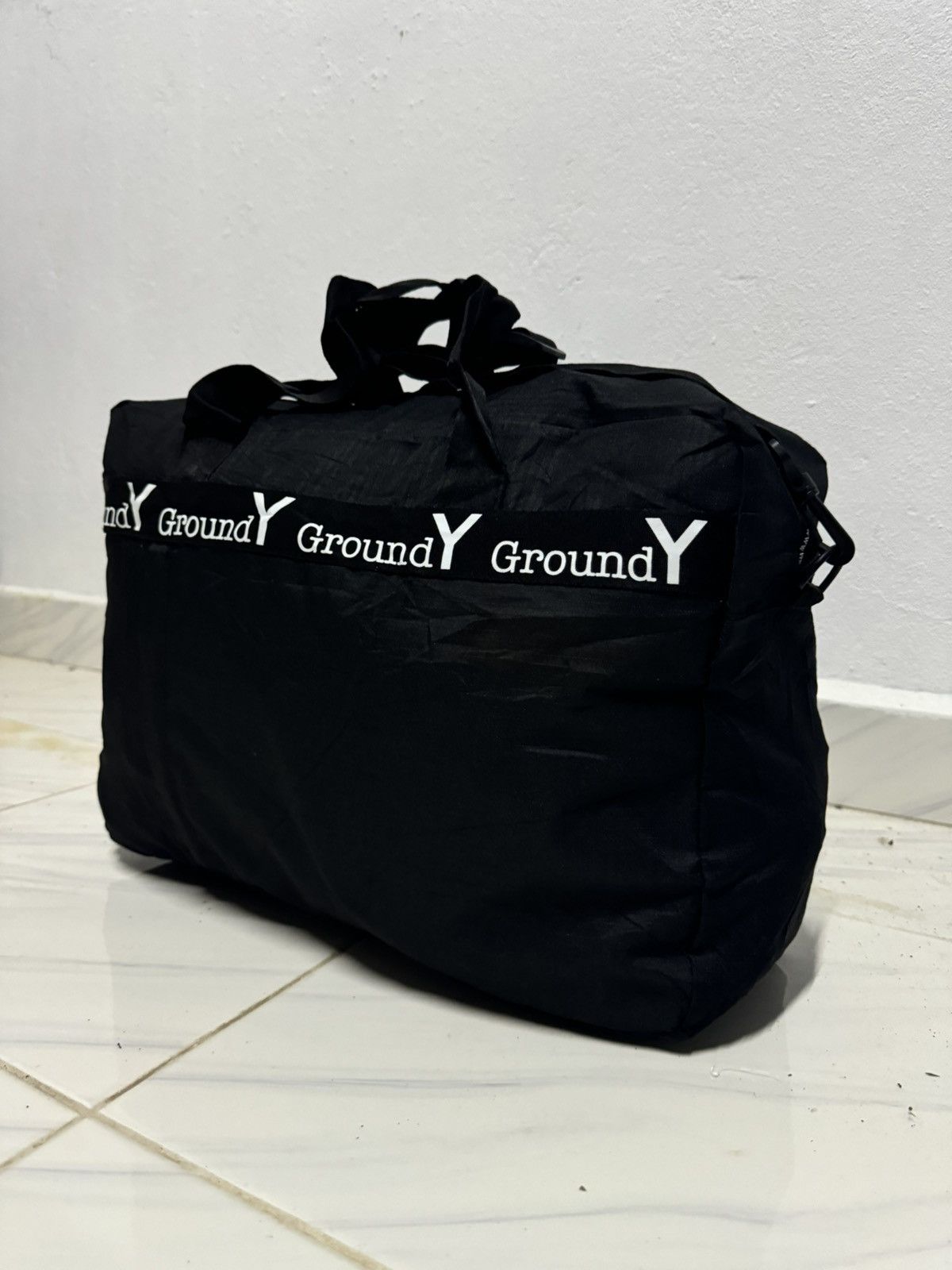 Designer × Yohji Yamamoto GROUND Y YOHJI YAMAMOTO DUFFLE BAG Size ONE SIZE - 2 Thumbnail