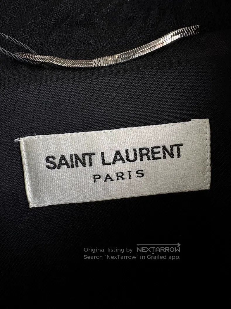 Saint Laurent Paris Saint Laurent Paris Studded Wool Jacket Size US M / EU 48-50 / 2 - 4 Thumbnail