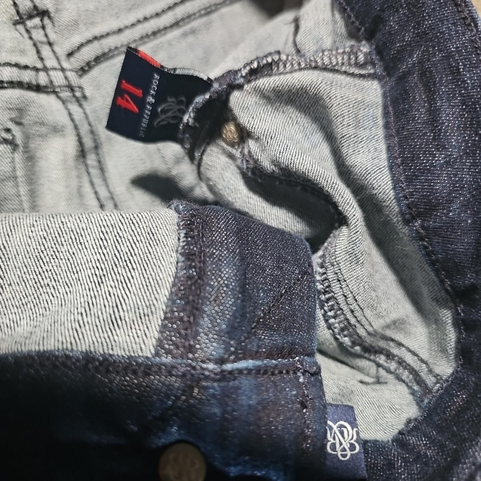 Rock & Republic Rock & Republic Sz 14 High Roller Jeans Size 36" / US 14 / IT 50 - 4 Thumbnail
