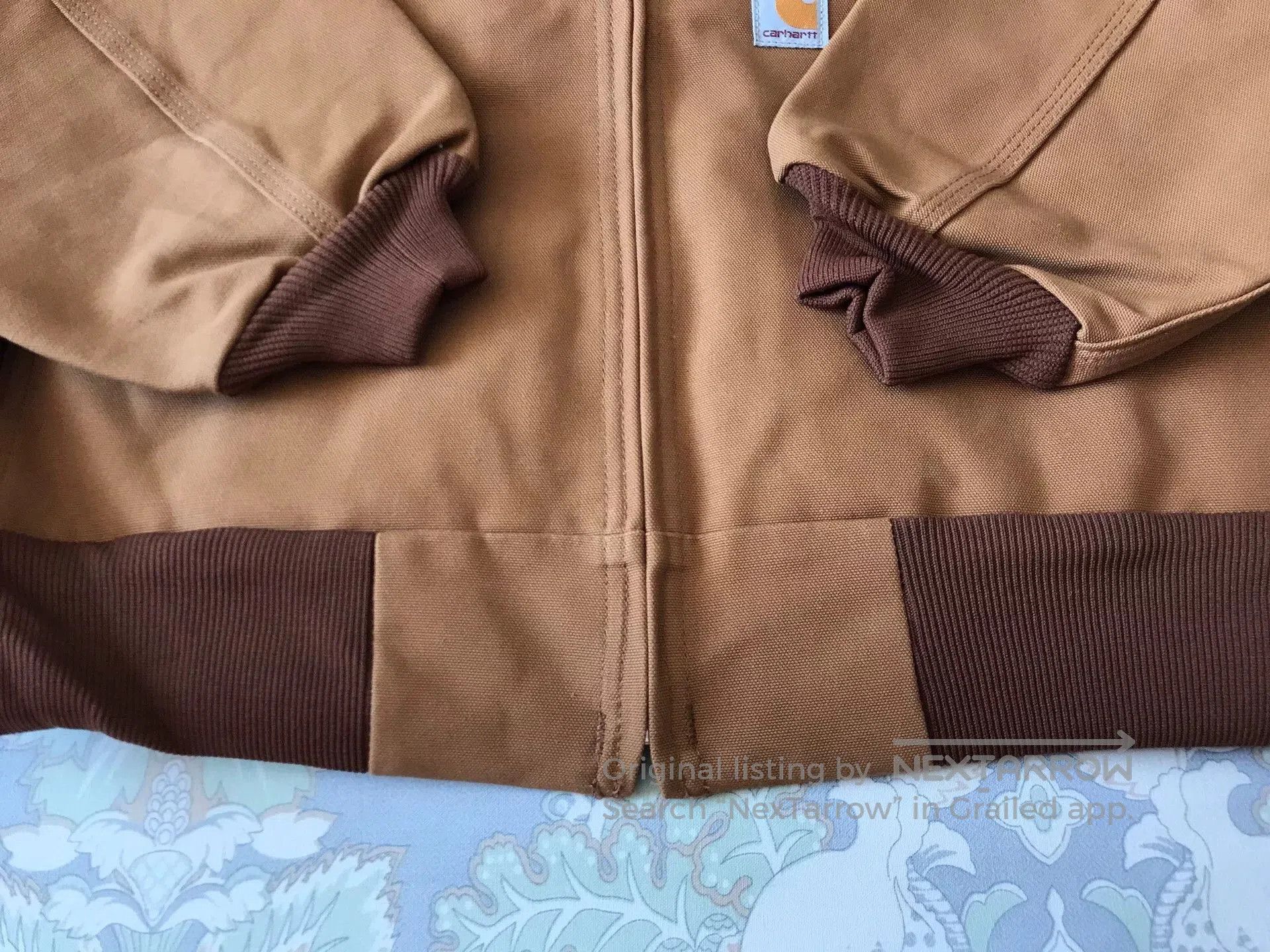 Carhartt Carhartt J131 Brown Hooded Jacket. Size US XL / EU 56 / 4 - 4 Thumbnail