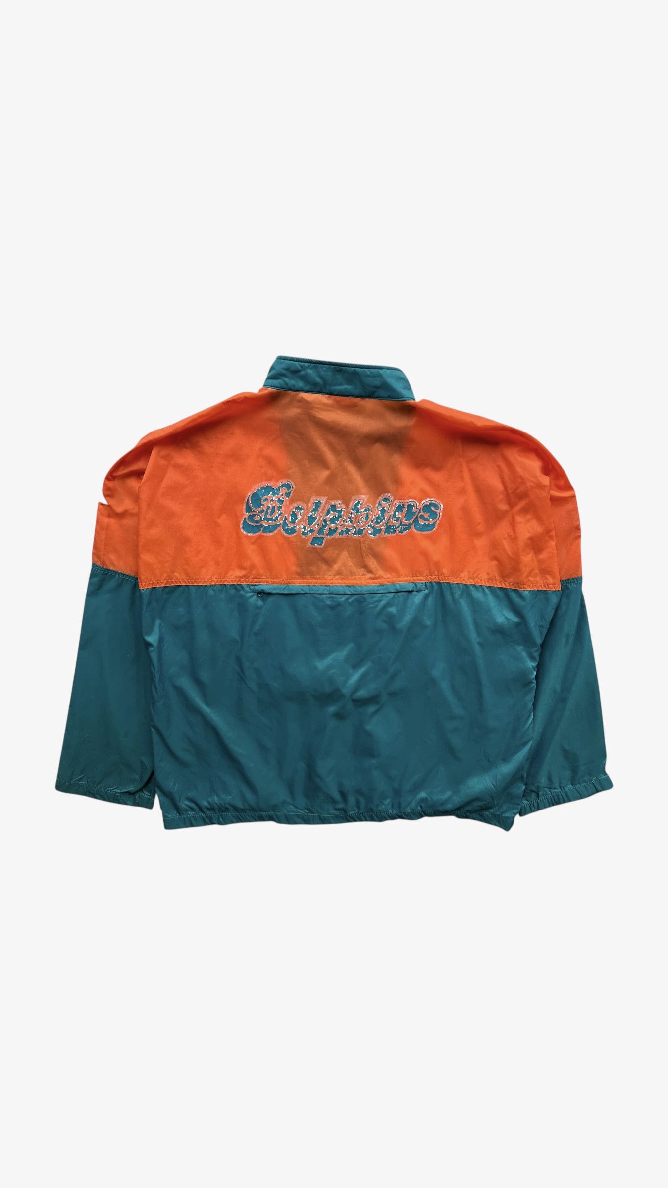 Apex One Vintage 90s Men's Apex One NFL Miami Dolphins Jacket Size US L / EU 52-54 / 3 - 2 Thumbnail