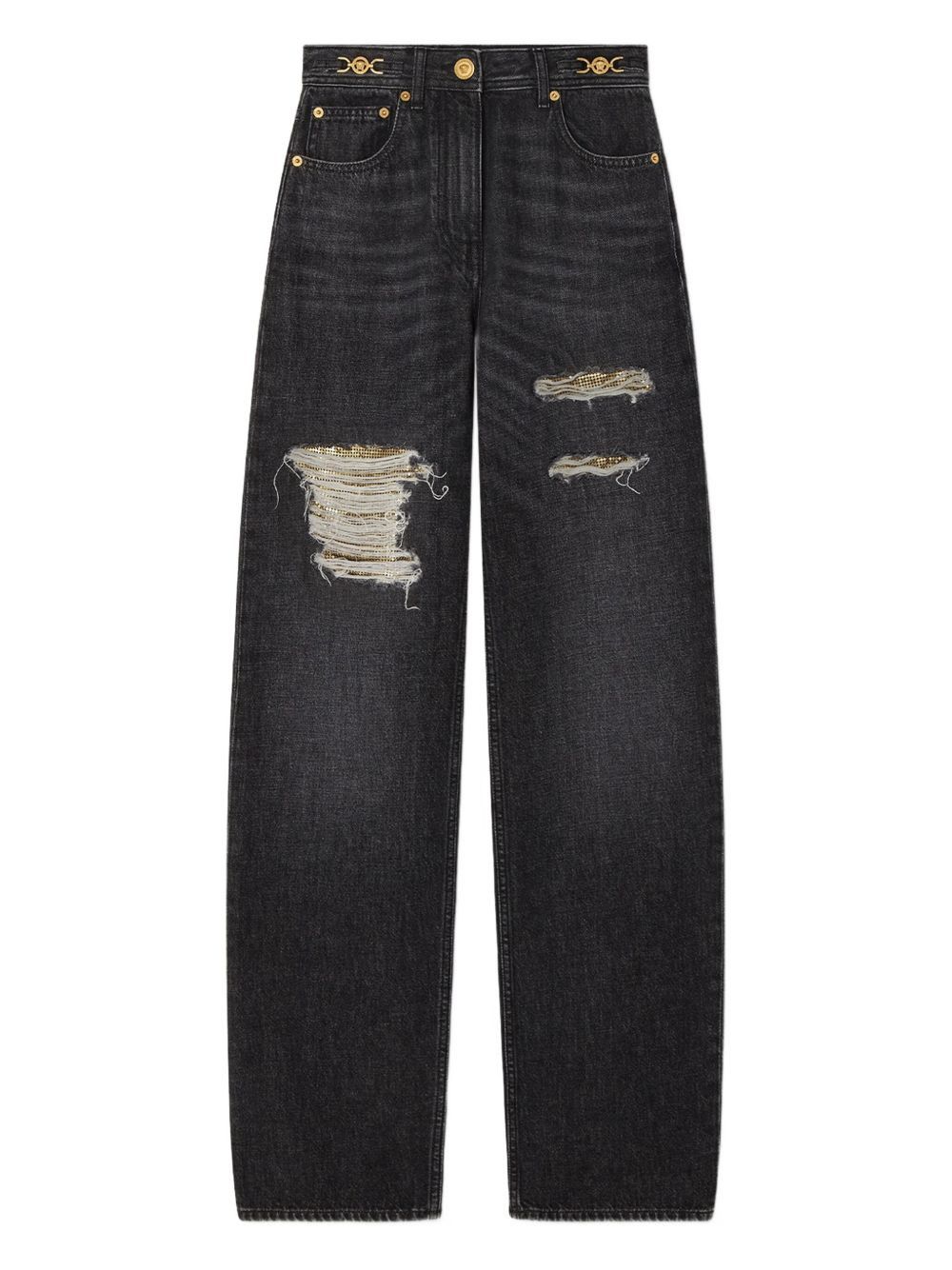 Versace DENIM COTTON JEANS Size 25" / US 0 / IT 36 - 1 Thumbnail