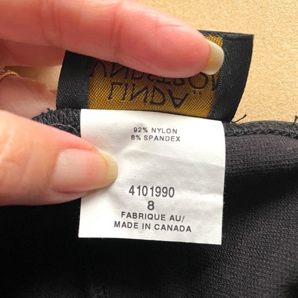 Vintage Vintage Black Tube Maxi Mermaid Dress - Stretchy! 🇨🇦 Size M / US 6-8 / IT 42-44 - 8 Thumbnail