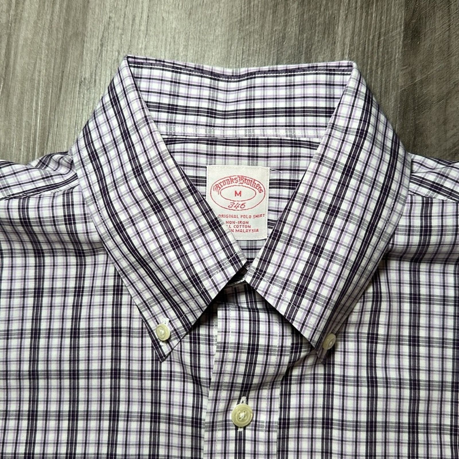 Brooks Brothers Brooks Brothers 346 Plaid Long Sleeve Button Down - Medium Size US M / EU 48-50 / 2 - 5 Thumbnail