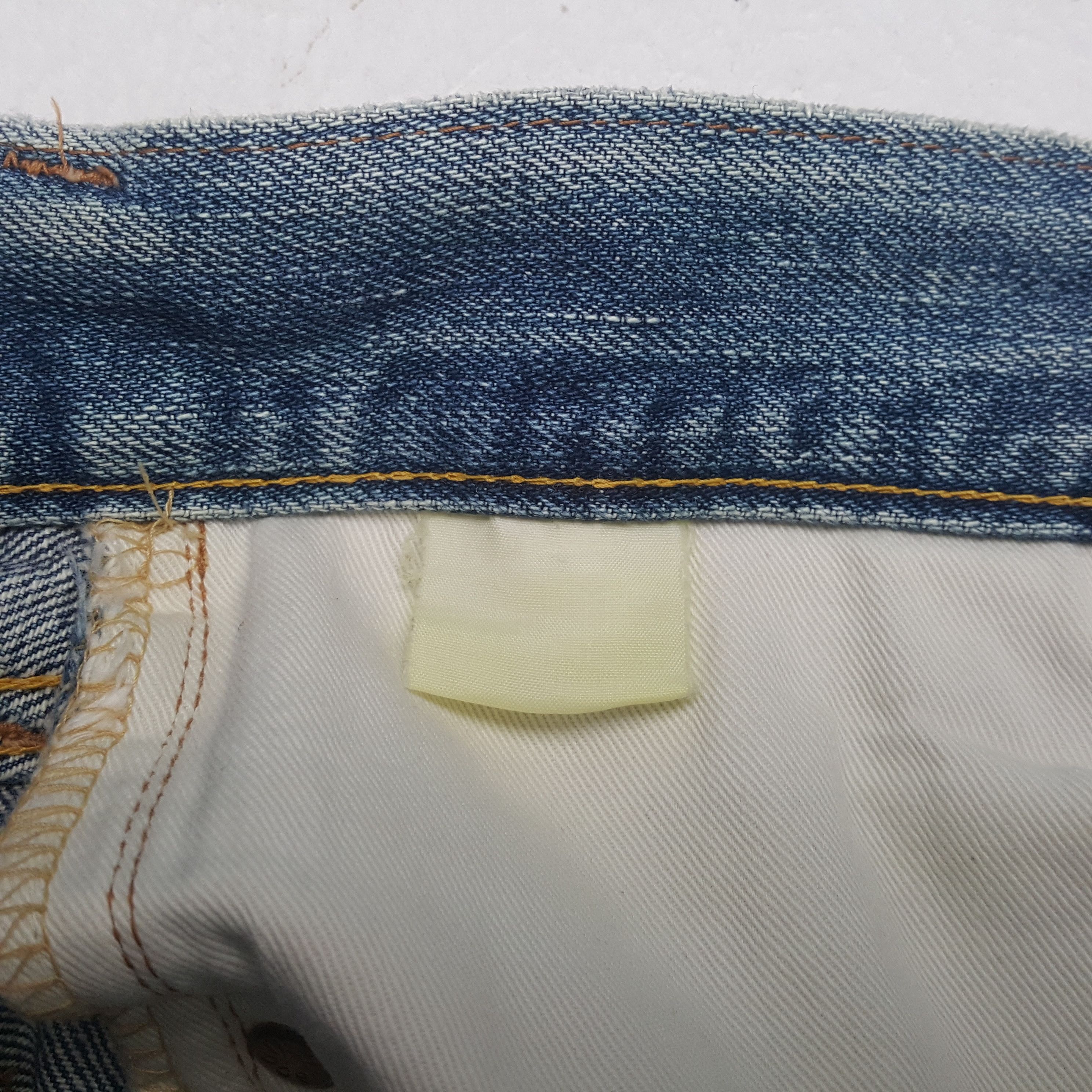 Evisu Evis Japanese Brand Streetwear Custom Daicock Jeans C297N6 Size US 27 - 14 Thumbnail