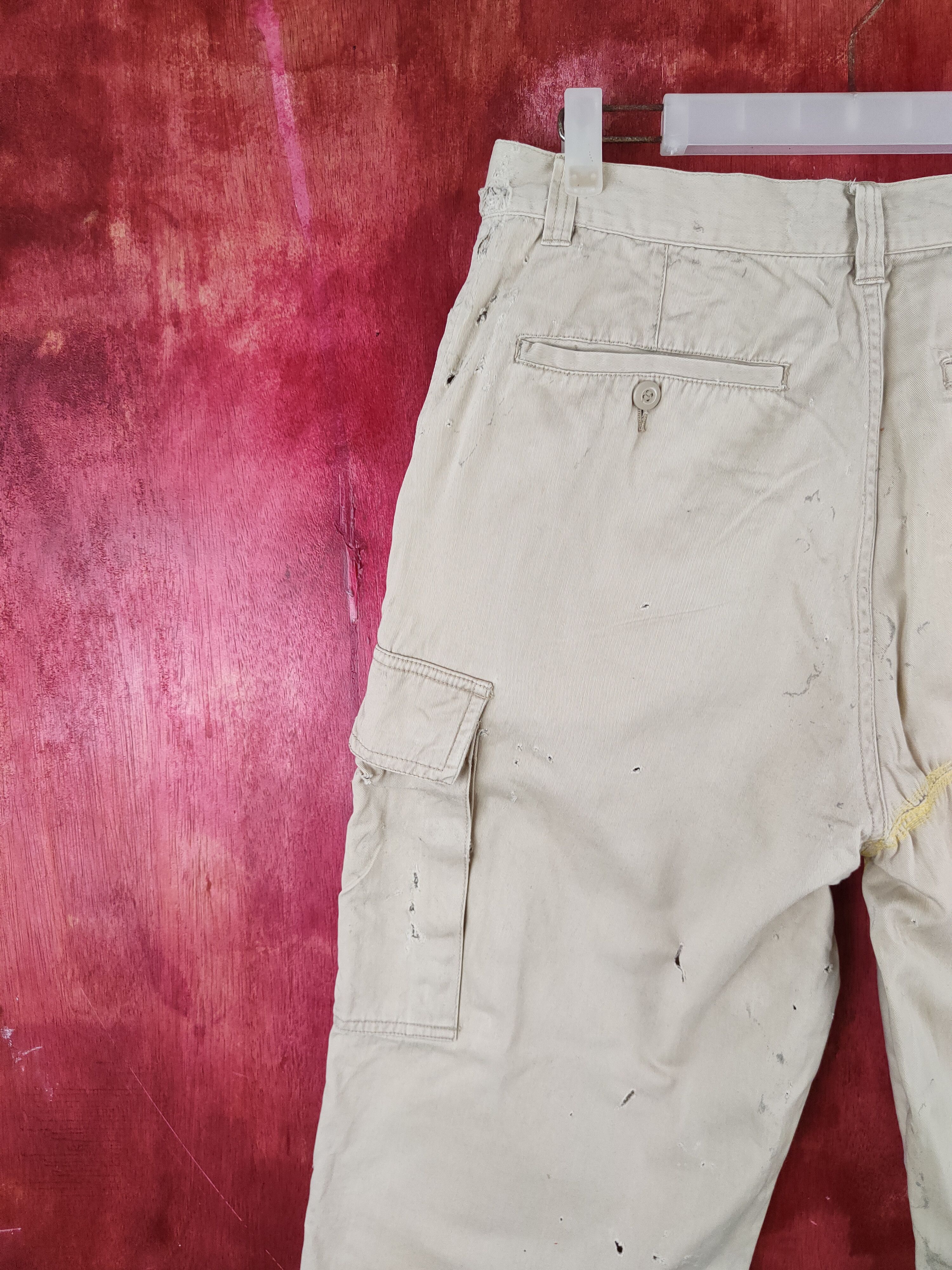 Converse Converse Beige Multipocket Tactical Cargo Pants #S2137 Size US 32 / EU 48 - 11 Thumbnail