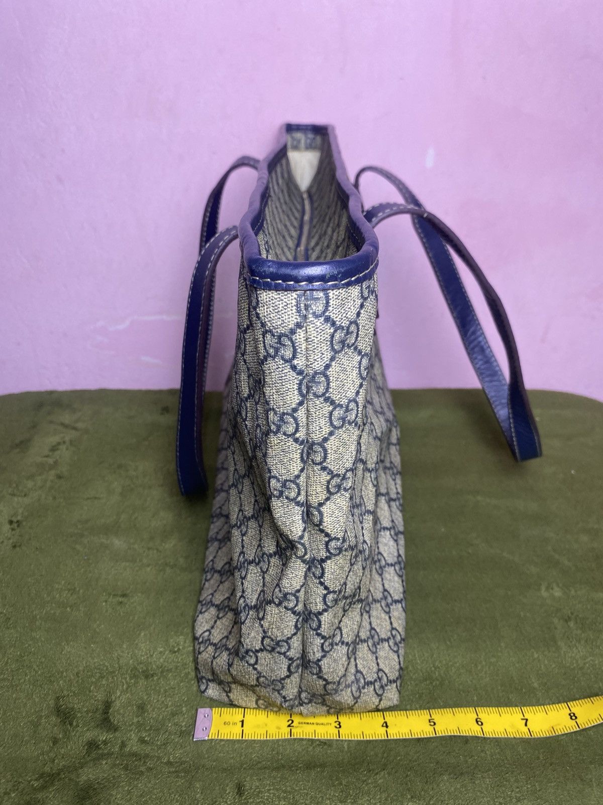 Gucci GUCCI GG Canvas with Leather Large tote bag Size ONE SIZE - 22 Thumbnail
