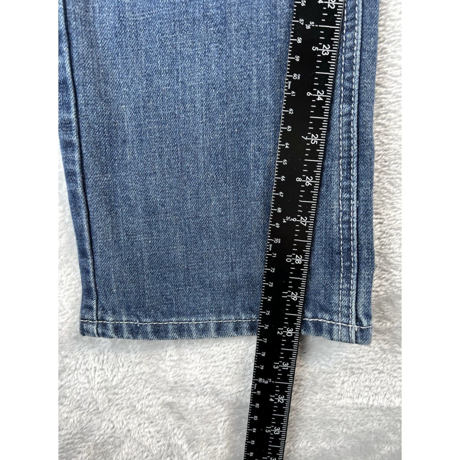 Ecko Unltd. VINTAGE Ecko Unltd. Jeans Mens 30x32 Straight Fit Distressed Blue Medium Wash Denim 90s Urban Hip Hop Size US 30 / EU 46 - 6 Thumbnail