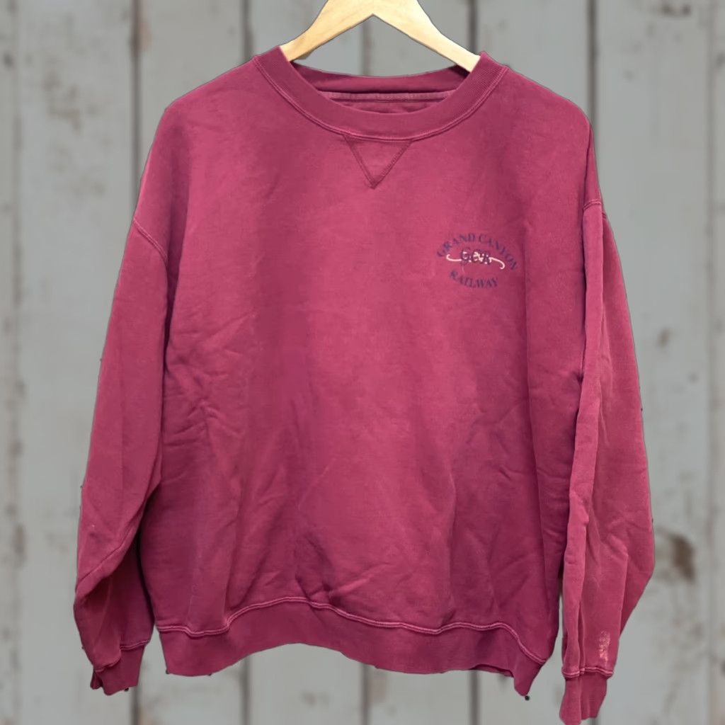Vintage VINTAGE Gear For Sports Grand Canyon Sweatshirt L Men Red Long Sleeve Crew Neck Pullover Size US L / EU 52-54 / 3 - 1 Thumbnail
