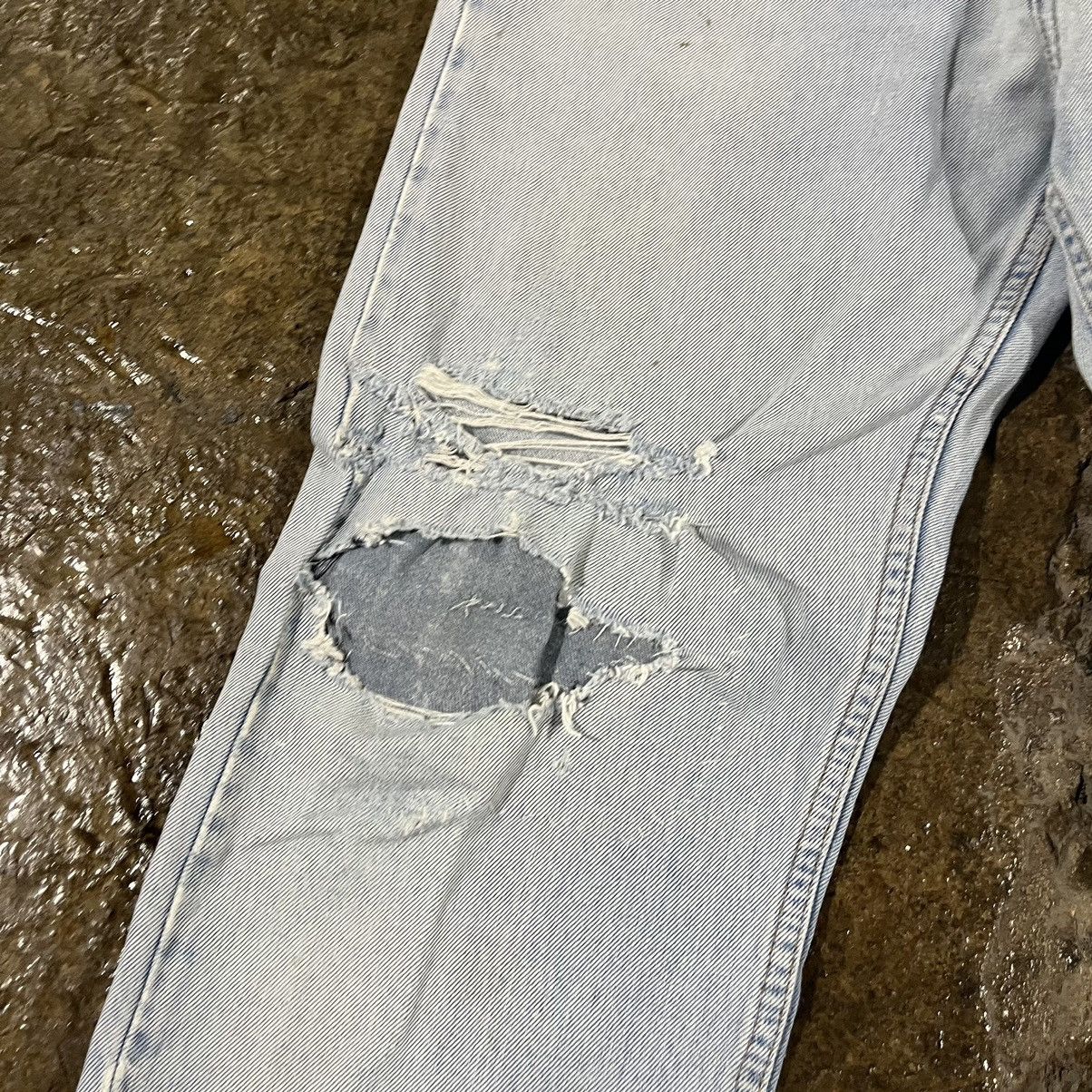 Levi's × Vintage Levi's 505 Vintage 90s Distressed Faded Essential Jeans Size US 34 / EU 50 - 5 Thumbnail