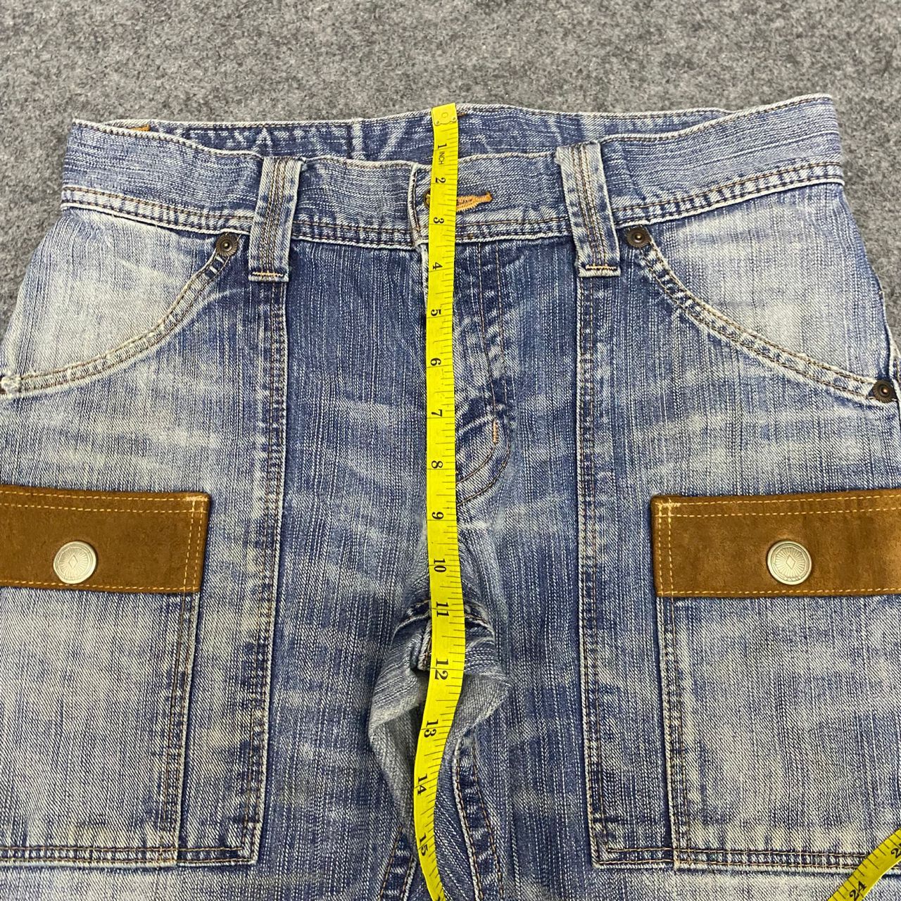 Edwin Vintage Edwin Bush Pants Distressed Denim Size US 32 / EU 48 - 6 Thumbnail