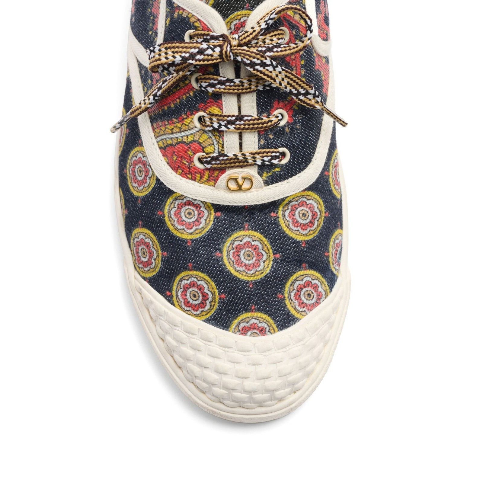 VALENTINO GARAVANI Bay By Bay $820 Milticolour/Ivory Voyage