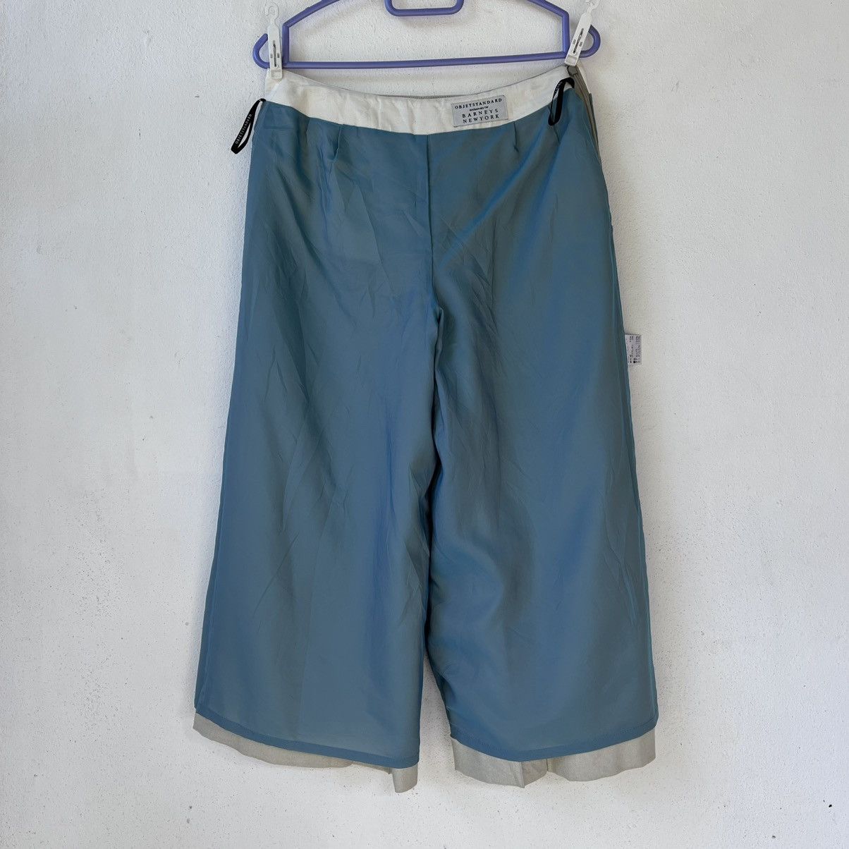 Barneys New York Objetstandard for Barneys New York Canvas Palazzo Shorts Size 27" / US 4 / IT 40 - 6 Thumbnail