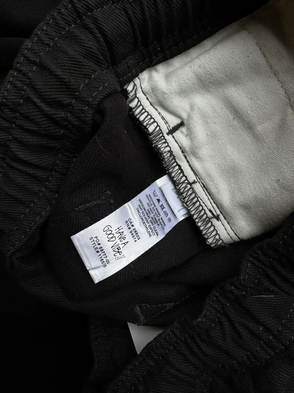 NOMA t.d × Stussy Stussy Noma Icon Beach Pant Washed Black Size US 30 / EU 46 - 7 Thumbnail